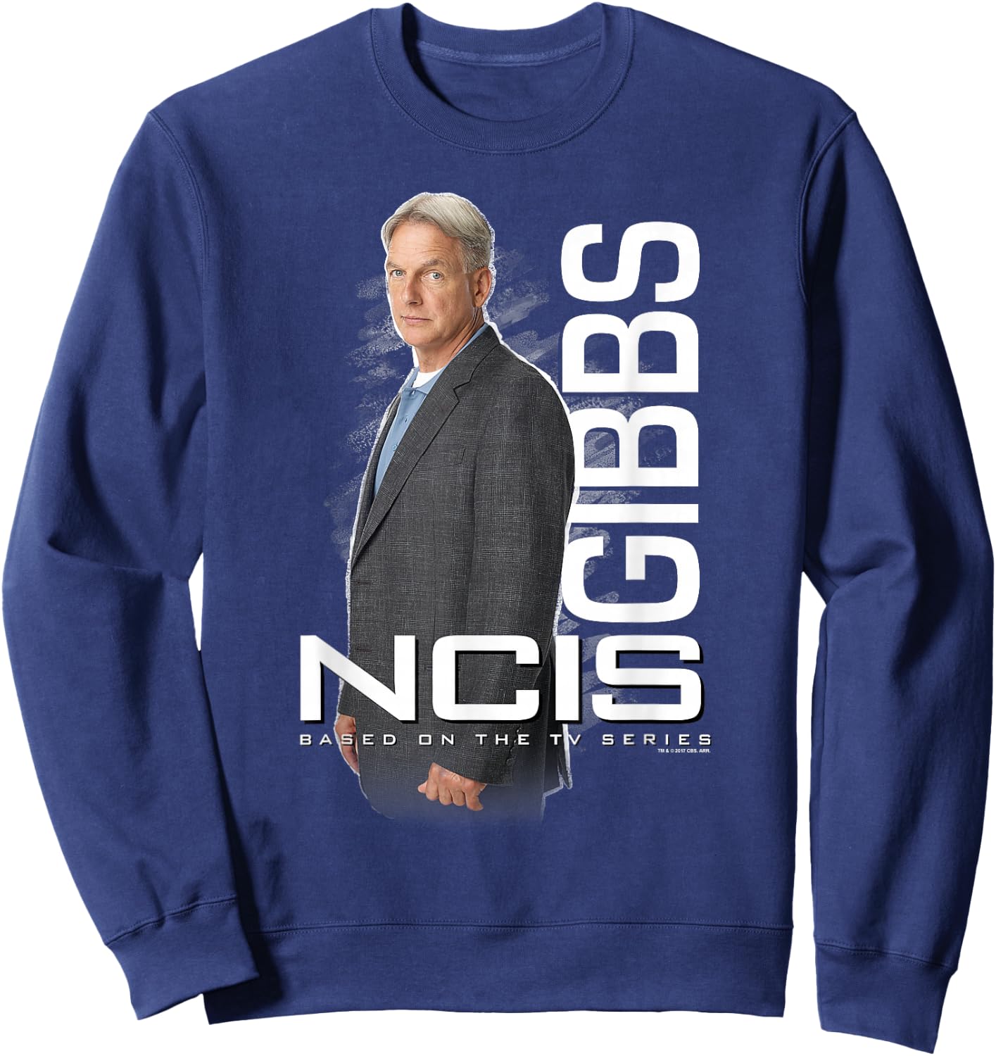 NCIS Gibbs Headshot Sweatshirt - Sweatshirt | Navy