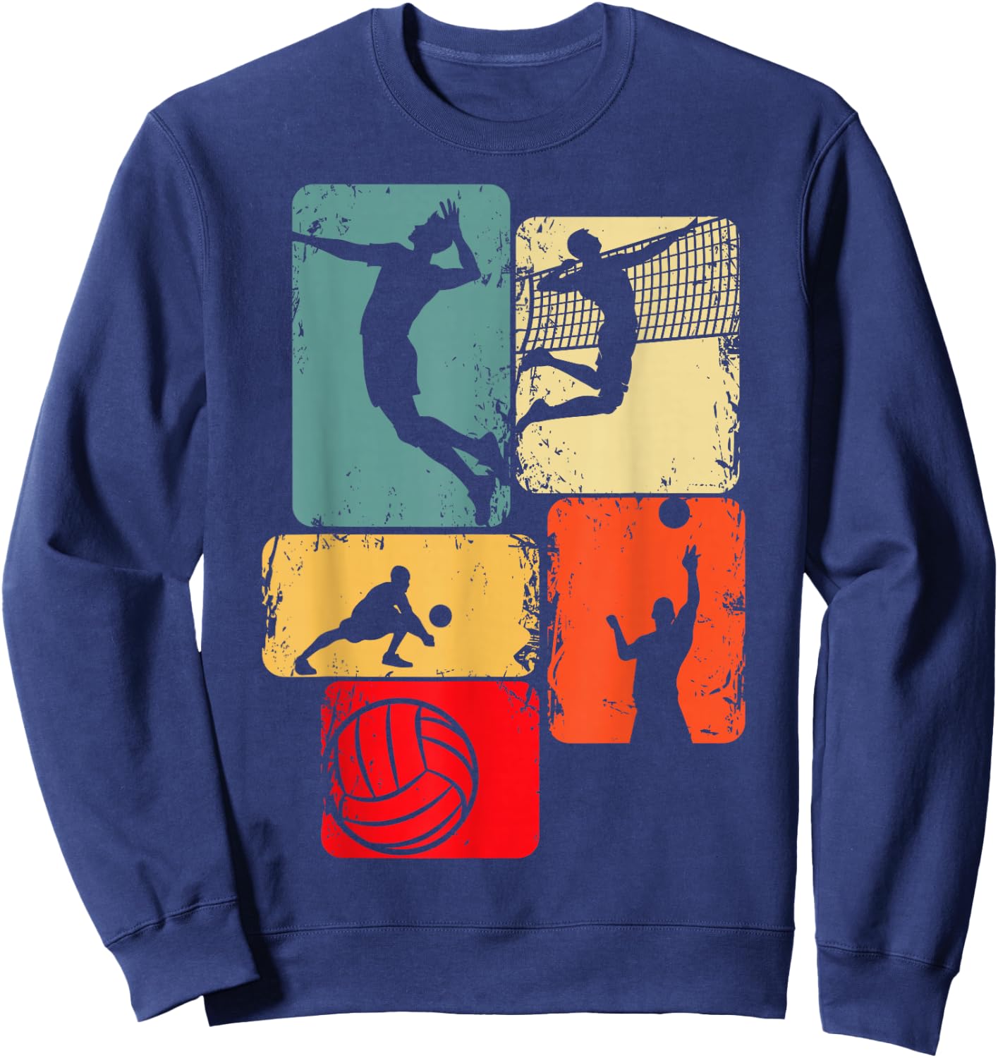 Volleyballer Volleyball Men Children Boys Sweatshirt - Sweatshirt | Navy