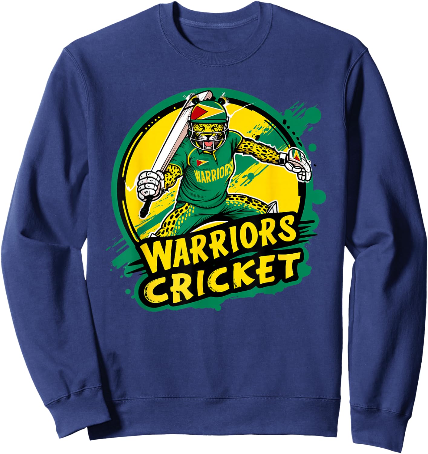 Jaguar - Guyana Warriors Cricket Sweatshirt - Sweatshirt | Navy
