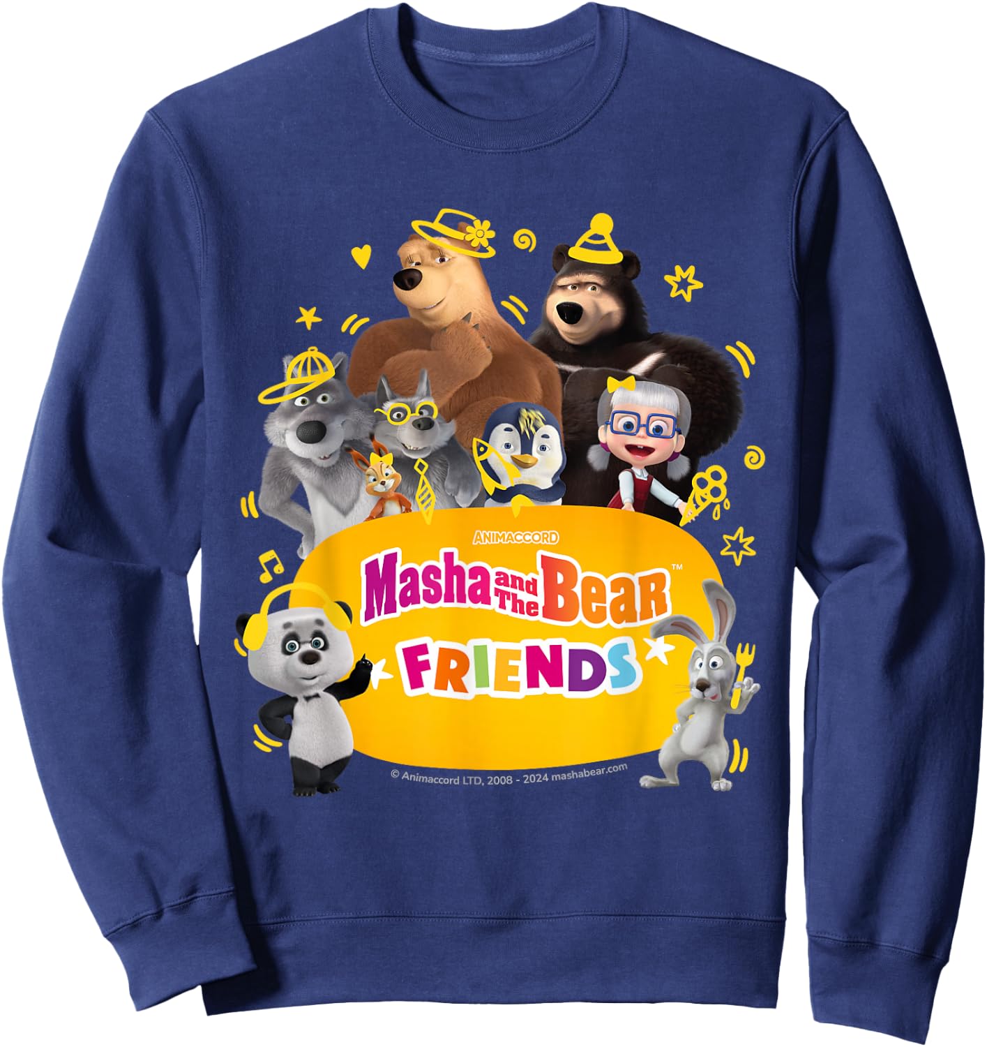 Friends. Group photo #2 Sweatshirt - Sweatshirt | Navy