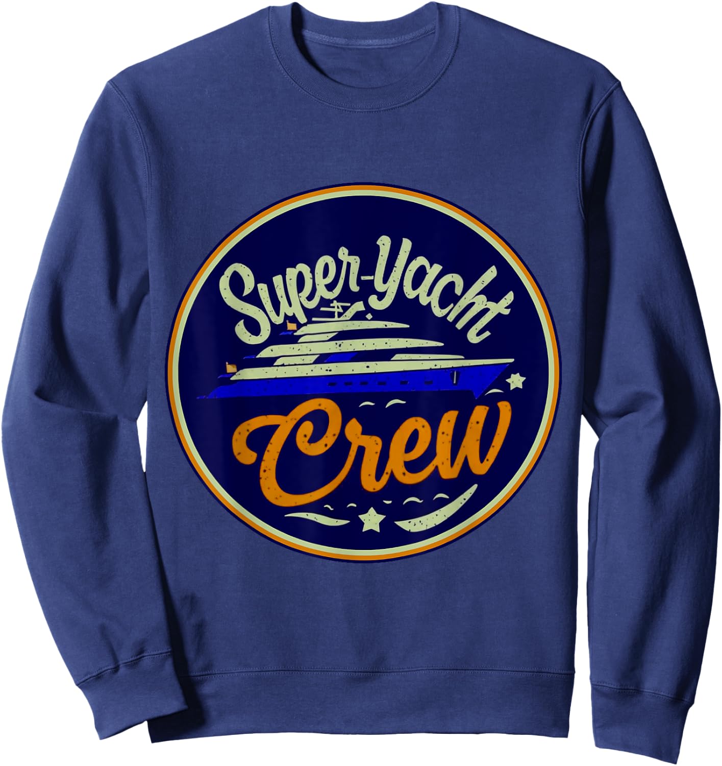 Super Yacht Crew Sweatshirt - Sweatshirt | Navy