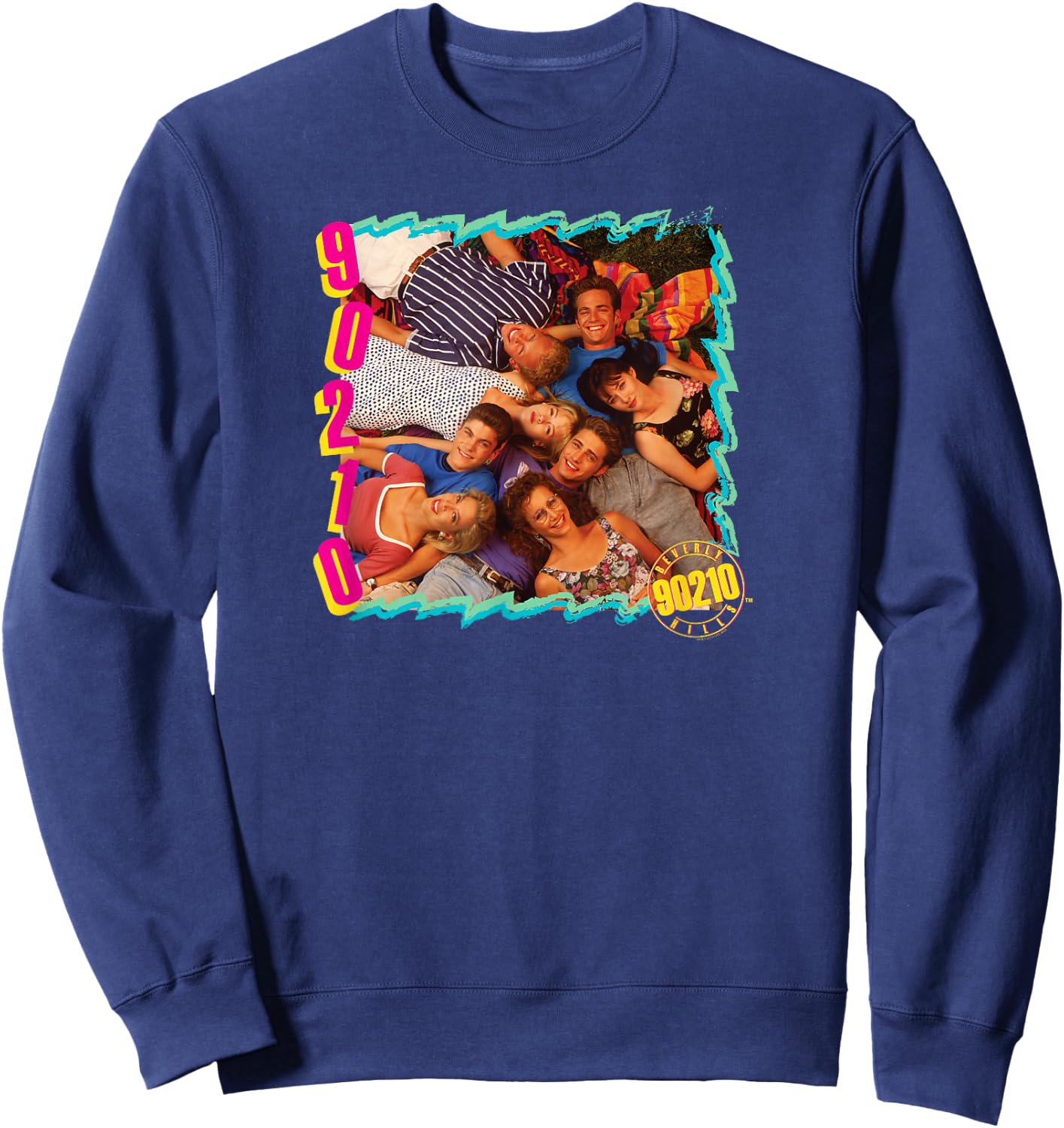 Beverly Hills 90210 - Cast Sweatshirt - Sweatshirt | Navy