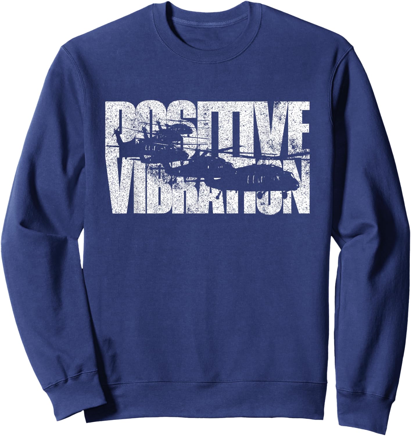 Positive Vibration UH60 Blackhawk-Hemd Sweatshirt - Sweatshirt | Navy