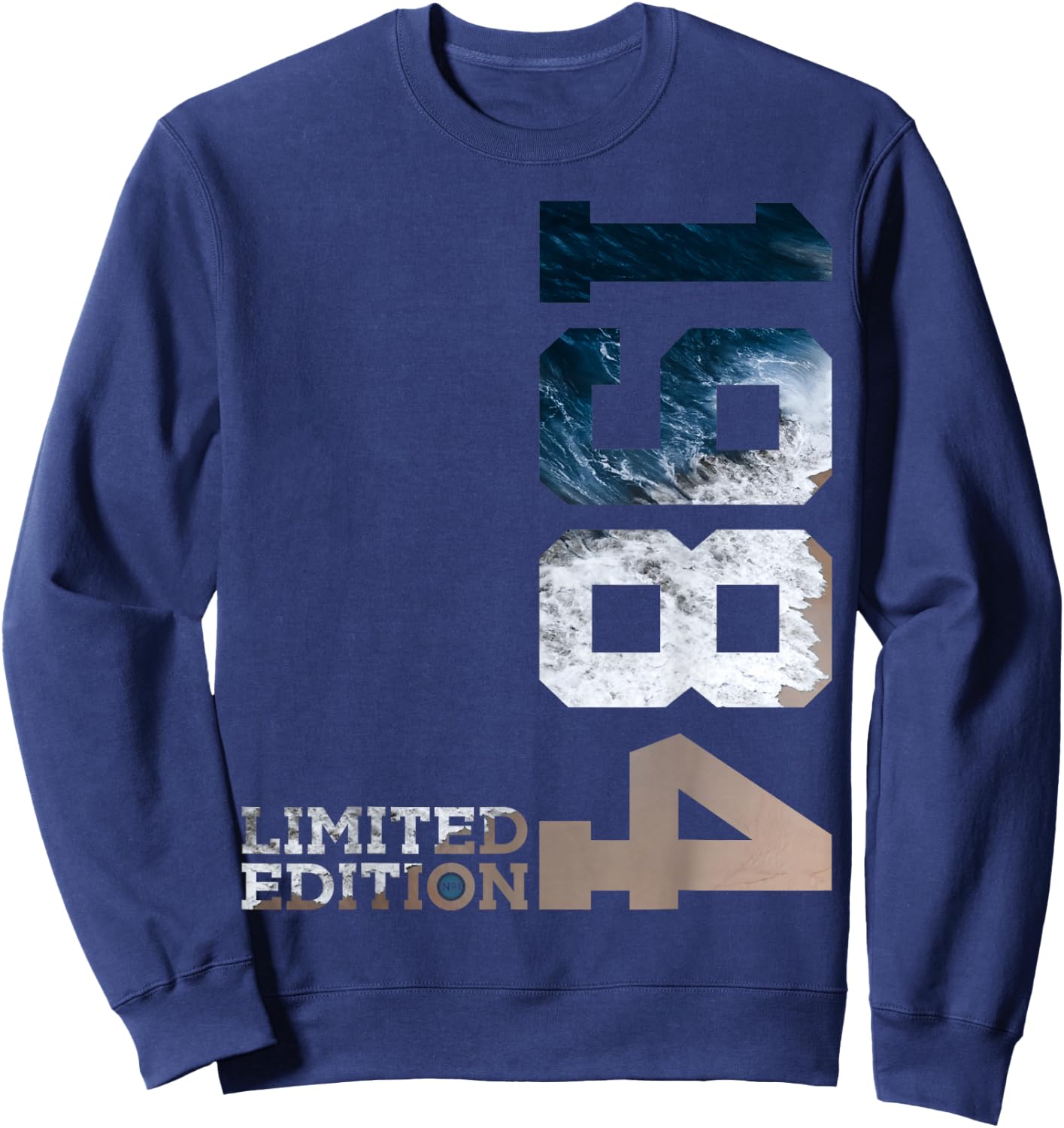 40TH BIRTHDAY LIMITED EDITION 1984 , black Sweatshirt - Sweatshirt | Navy