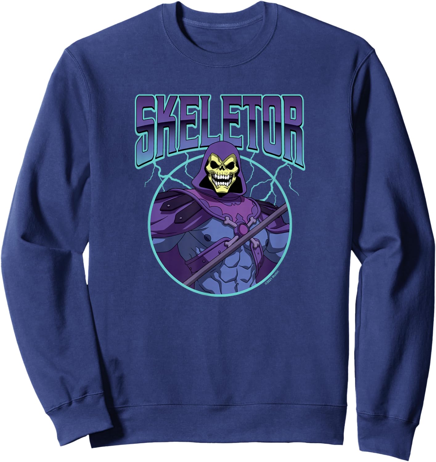 Masters Of The Universe Revelation – Skelett-Beleuchtungsbolzen Sweatshirt - Sweatshirt | Navy