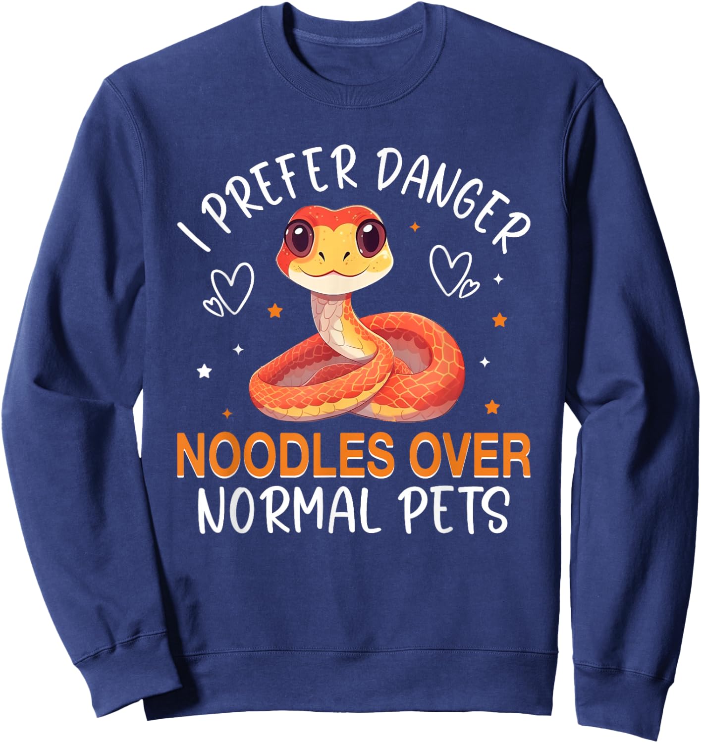 Corn Snake Accessories Enclosure Hide Food Corn Snakes Sweatshirt - Sweatshirt | Navy