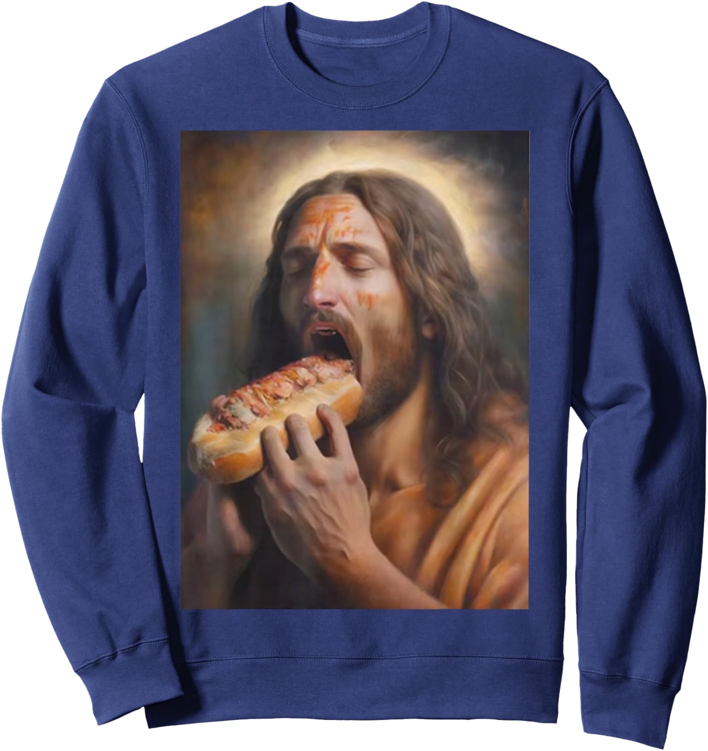 T-Shirt Sweatshirt - Sweatshirt | Navy