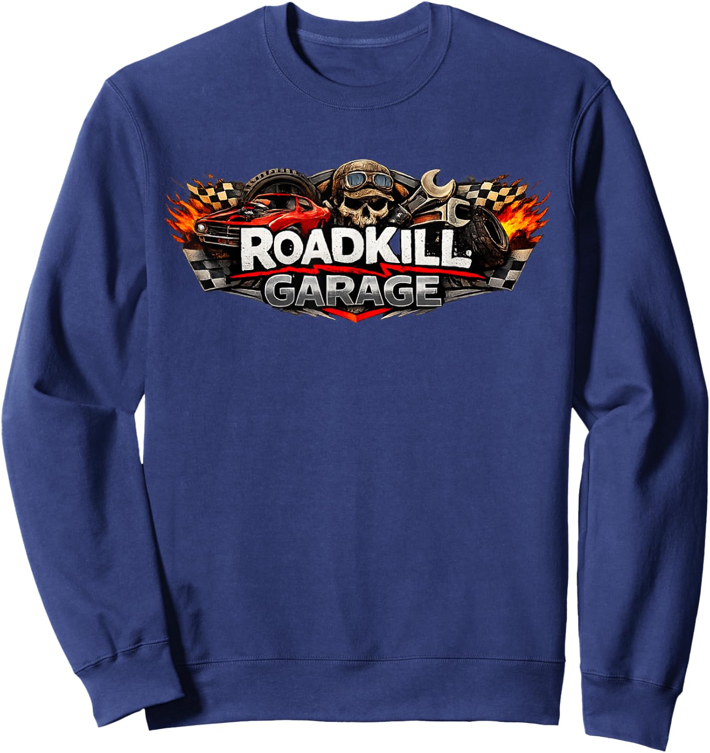 Graphic Sweatshirt - Sweatshirt | Navy