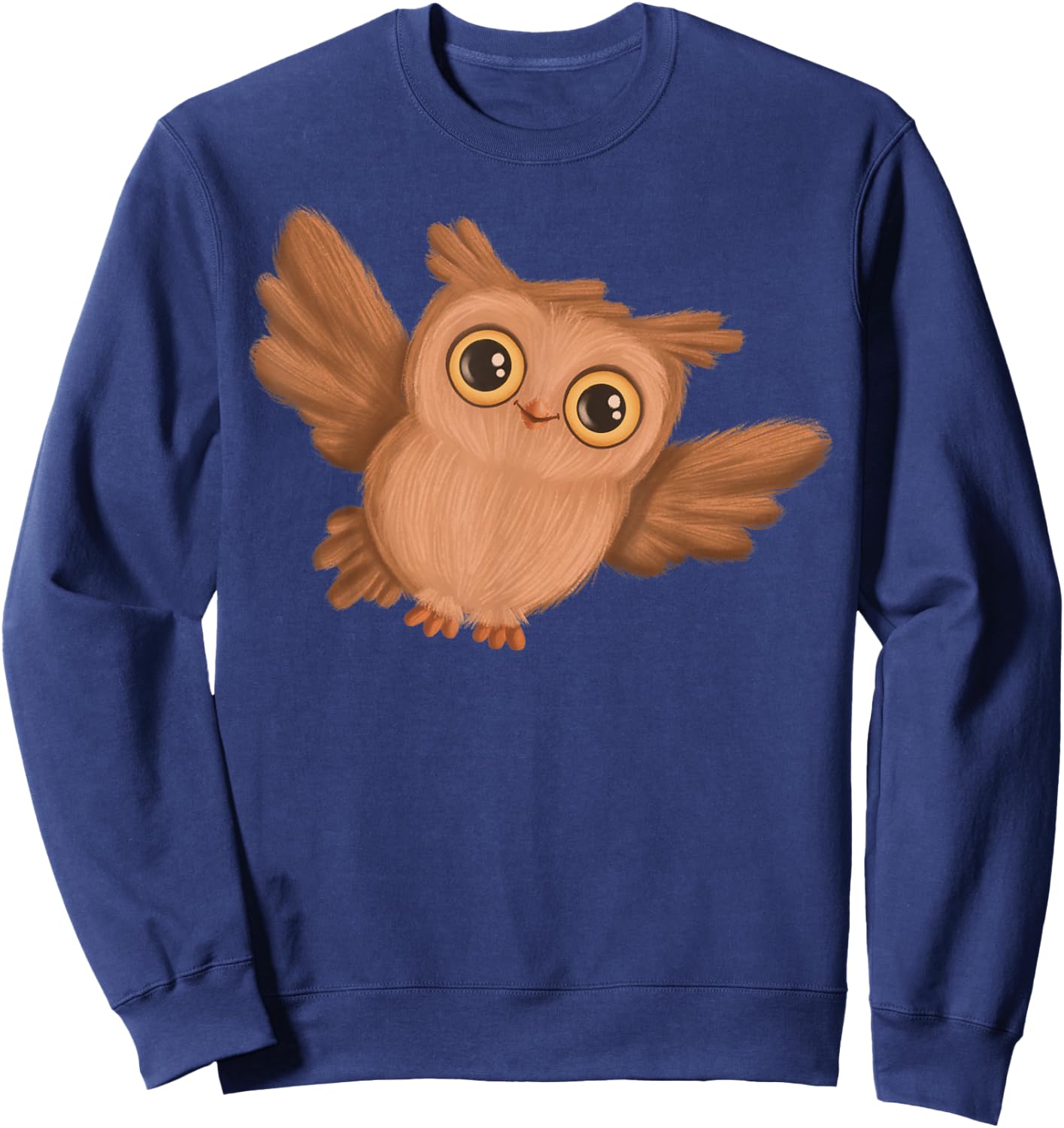 Funny and Cute Baby Owl Sweatshirt - Sweatshirt | Navy