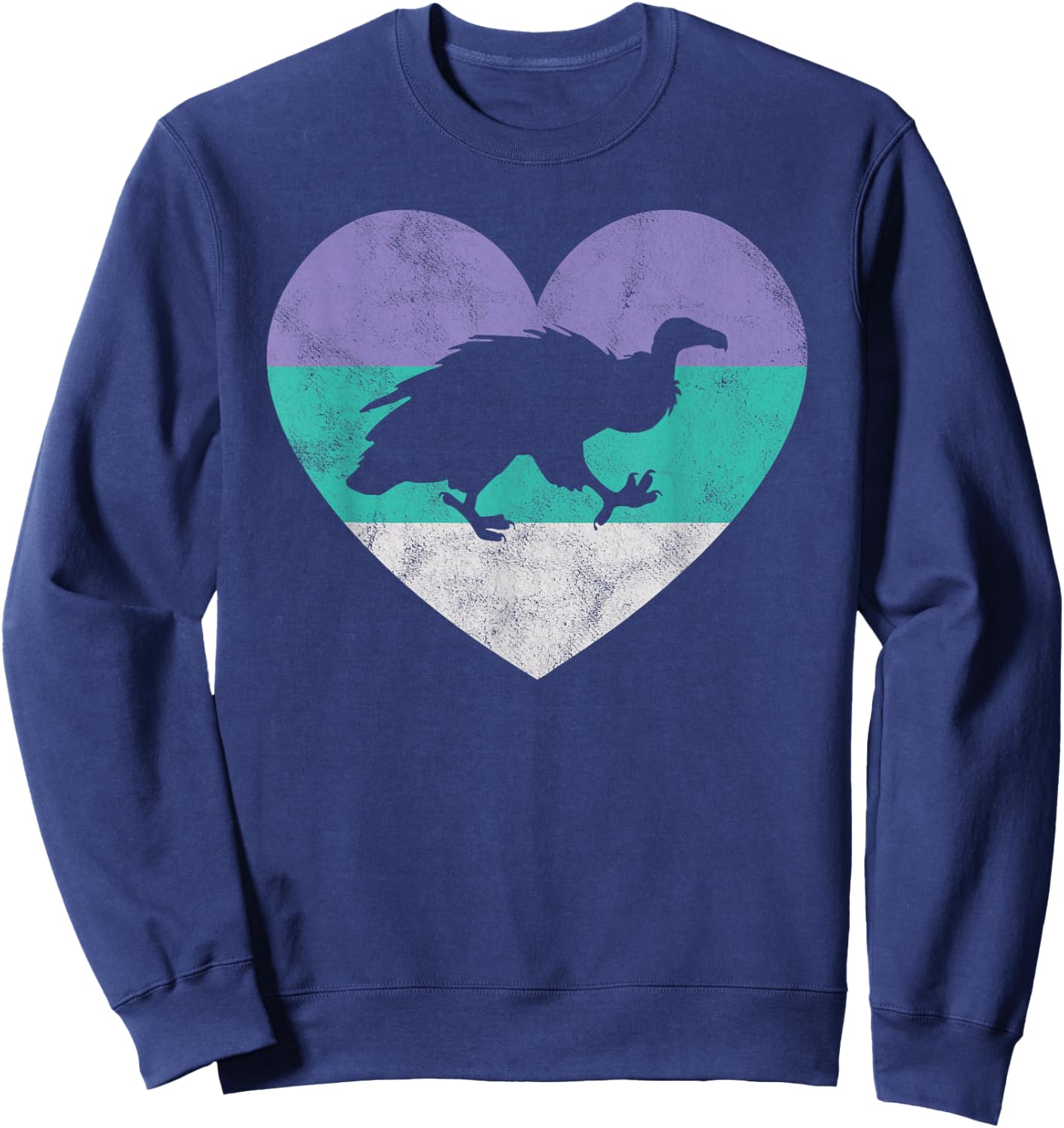 Vulture Gift & Girls Retro Cute Sweatshirt - Sweatshirt | Navy