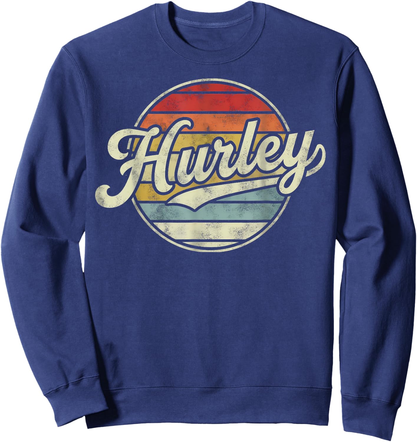 Hurley Vintage Design Men Women Kids Sweatshirt - Sweatshirt | Navy