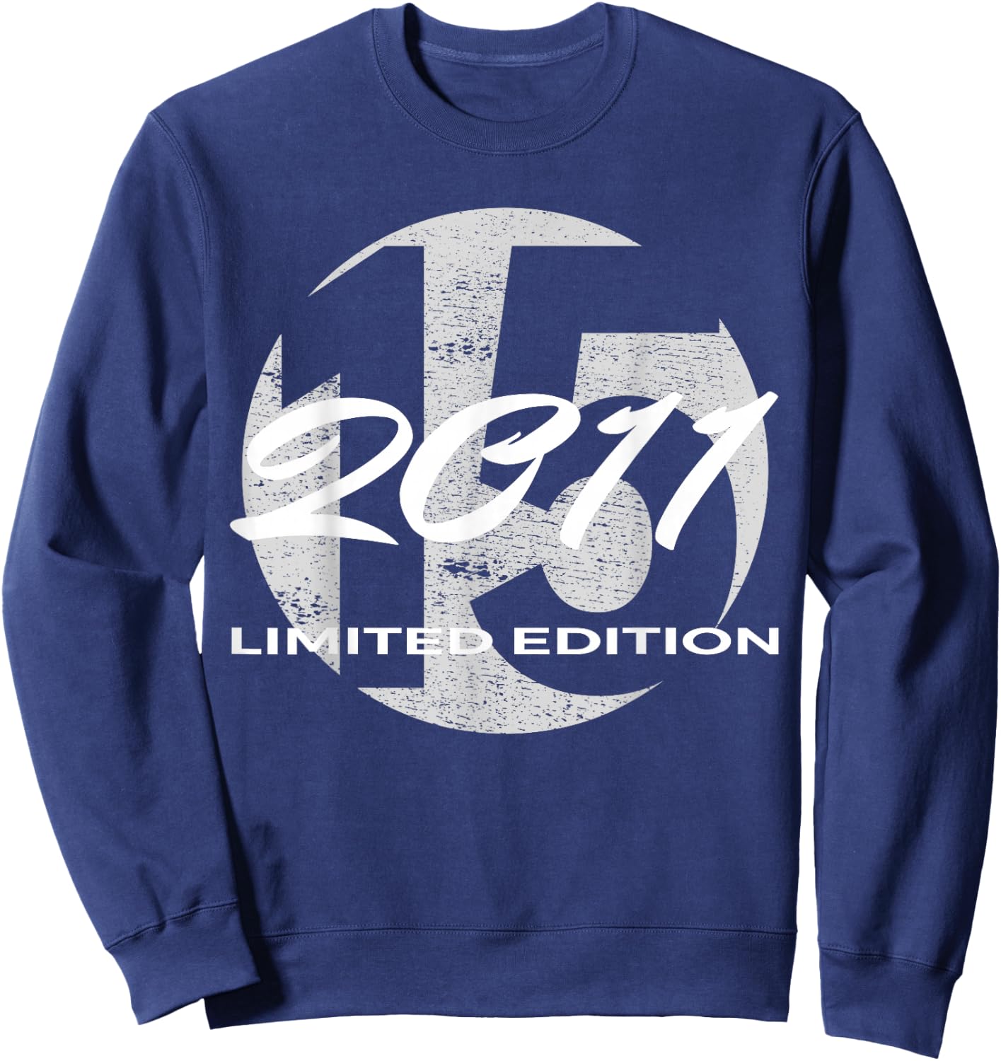 15. Geburtstag Mädchen Junge 15 Jahre 2011 Lustig Geschenk Sweatshirt - Sweatshirt | Navy