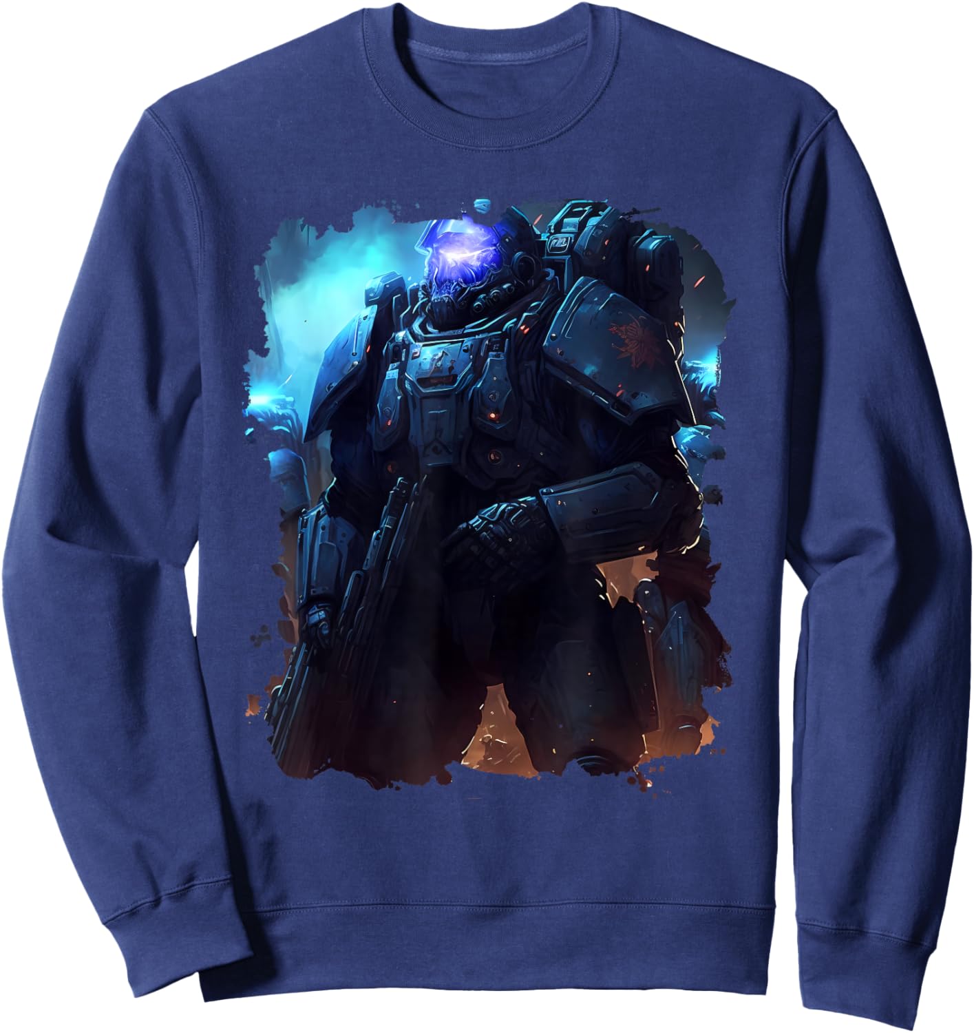 Heroes in Space The Epic Space Marines , black Sweatshirt - Sweatshirt | Navy