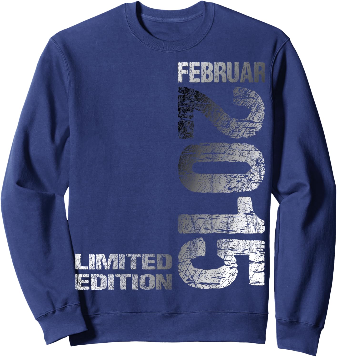 February 2015 Boy Girl 10th Birthday Limited Edition , black Sweatshirt - Sweatshirt | Navy