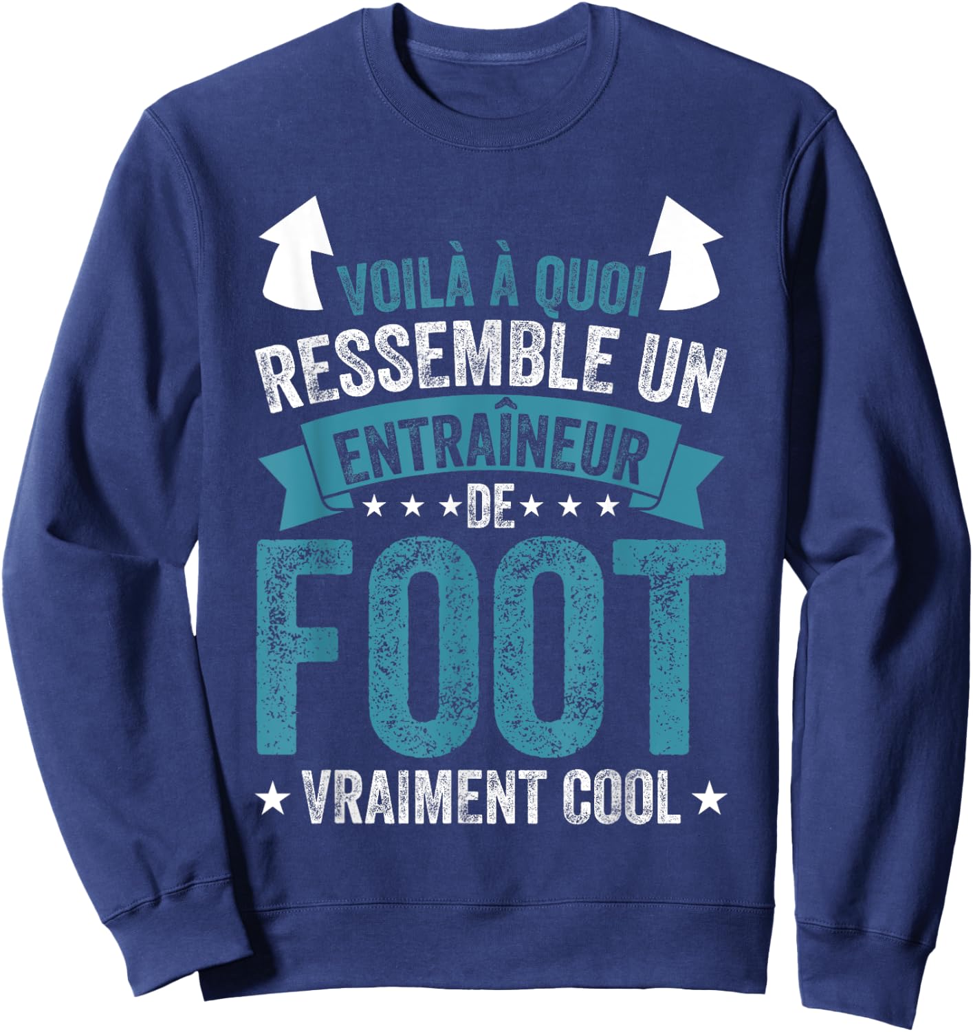 Coach A Football Coach Really Cool Sweatshirt - Sweatshirt | Navy