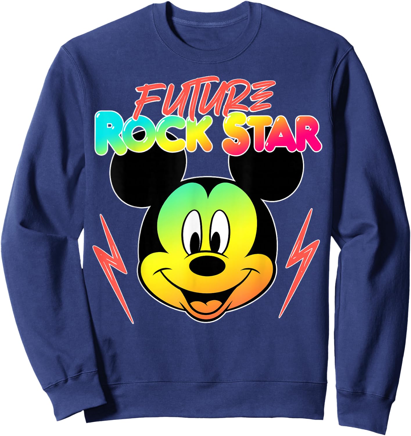 Disney Mickey Mouse Future Rock Star Sweatshirt - Sweatshirt | Navy