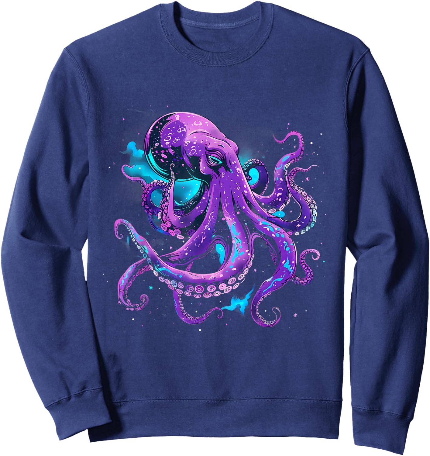 Octopus Cthulhu Kraken Sea Monster Ocean Sea Animal Lover Sweatshirt - Sweatshirt | Navy