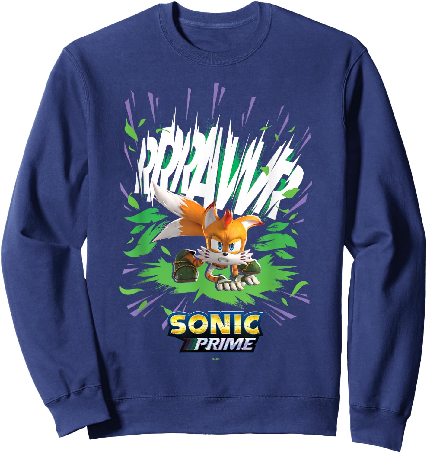 Sonic the Hedgehog, Sonic Prime - RRRAWR Sweatshirt - Sweatshirt | Navy