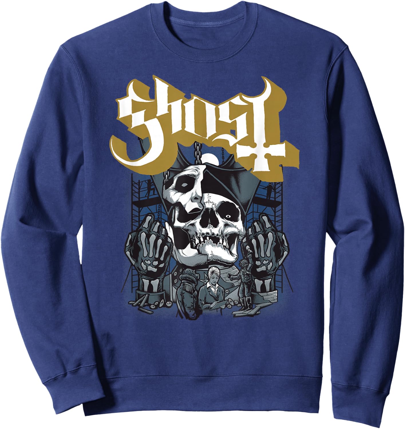 Ghost - Impera Construction Sweatshirt - Sweatshirt | Navy