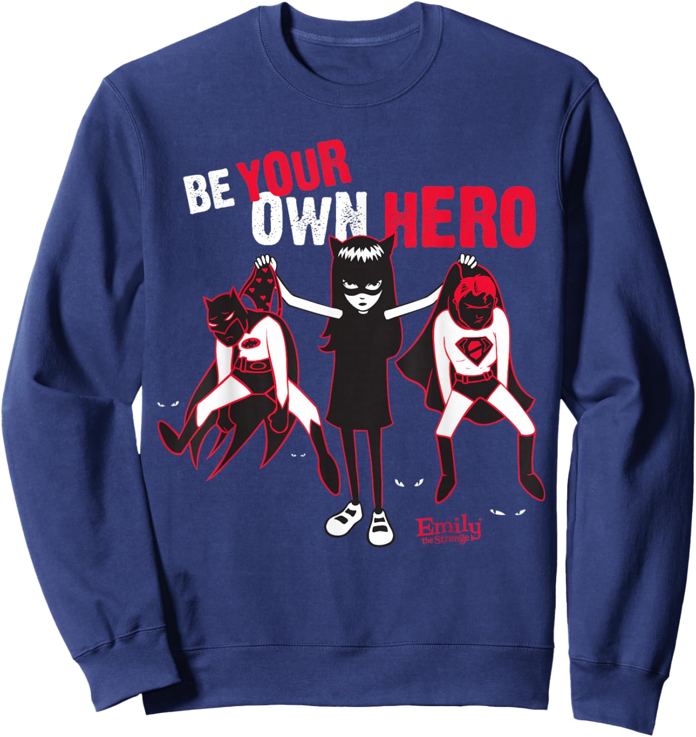Be Your Own Hero Sweatshirt - Sweatshirt | Navy