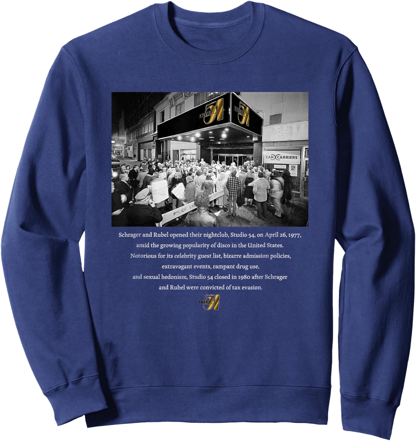 Studio 54_Disco_004 Sweatshirt - Sweatshirt | Navy
