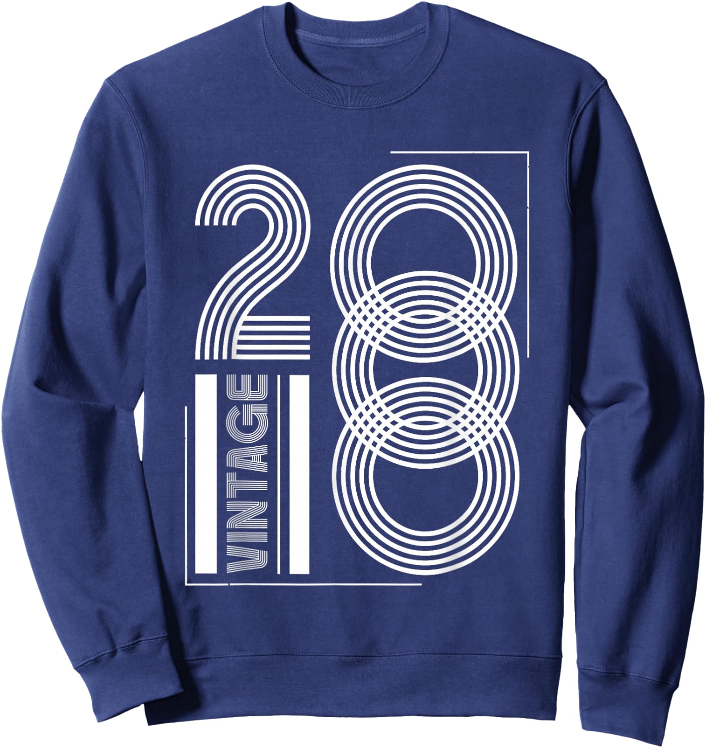 Vintage 2000 T Shirts Retro Funny 2000 Birthday Sweatshirt - Sweatshirt | Navy