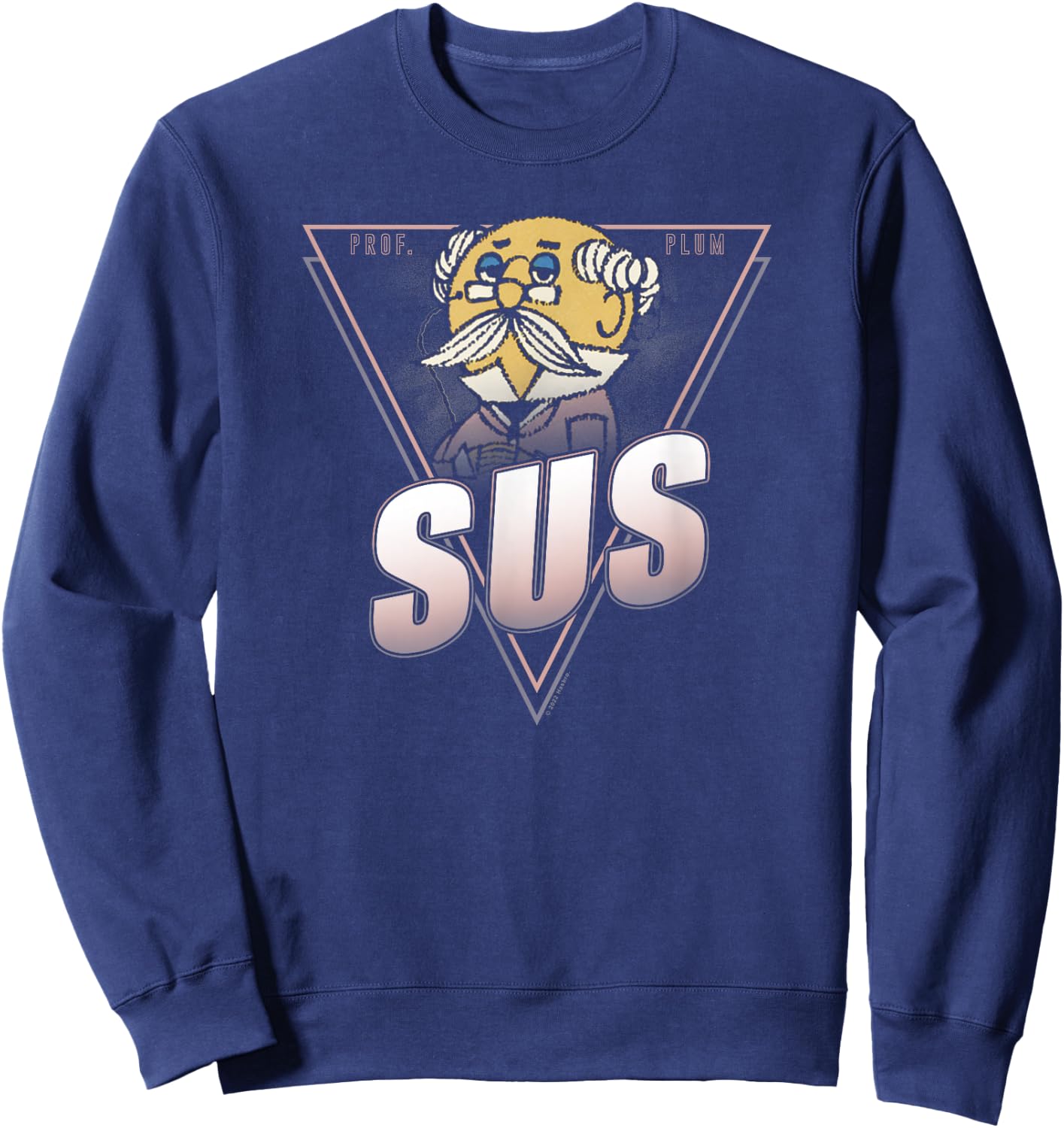 Clue Professor Plum SUS Poster Sweatshirt - Sweatshirt | Navy