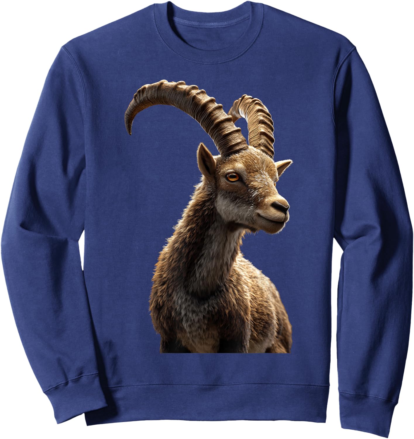 Steinbock Ziege Bock Alpensteinbock Capricorn Süße Ziegen Sweatshirt - Sweatshirt | Navy