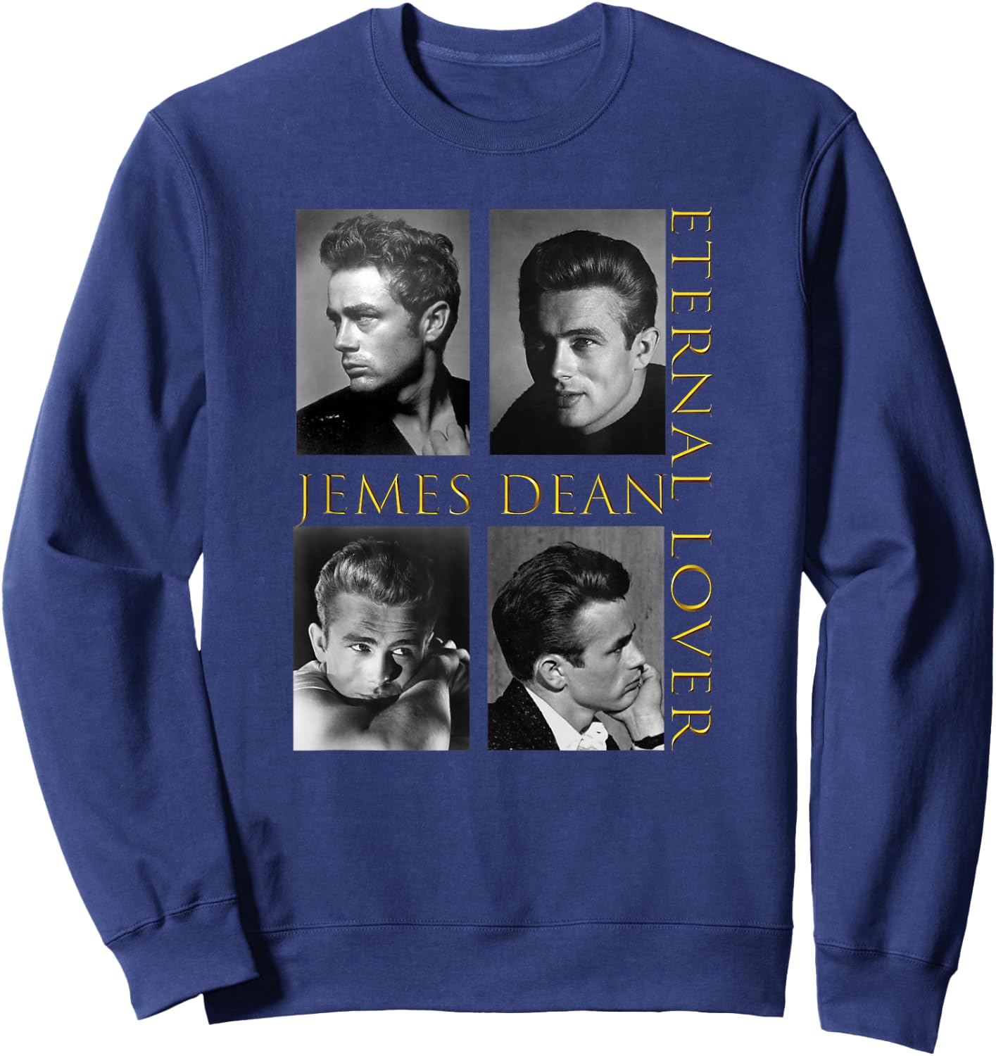 James Dean_002 , Black, S Sweatshirt - Sweatshirt | Navy