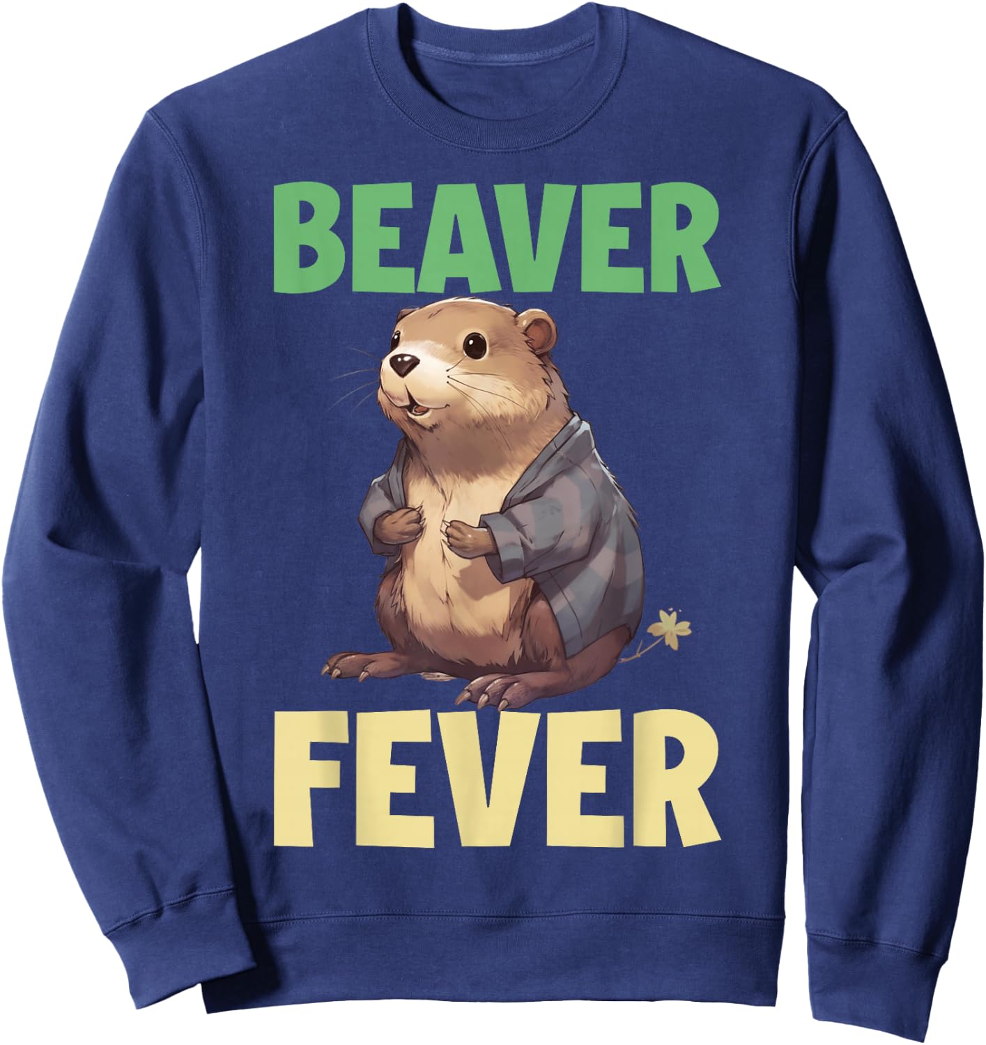 Beaver Fever Sweatshirt - Sweatshirt | Navy