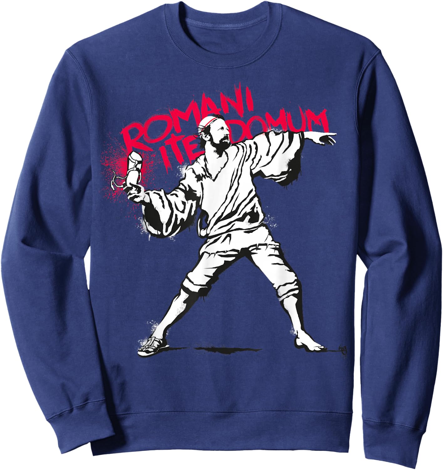 Romani Ite Domum Sweatshirt - Sweatshirt | Navy