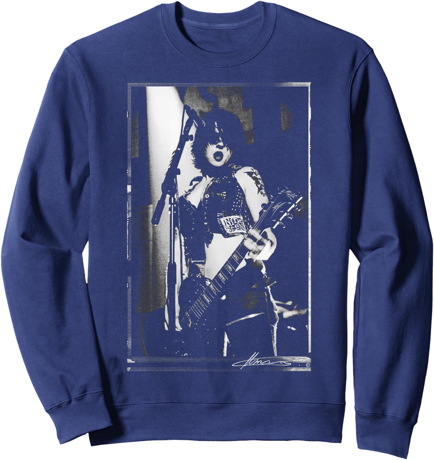 The Distillers Brody Dalle Live von Michael Robert Williams Sweatshirt - Sweatshirt | Navy