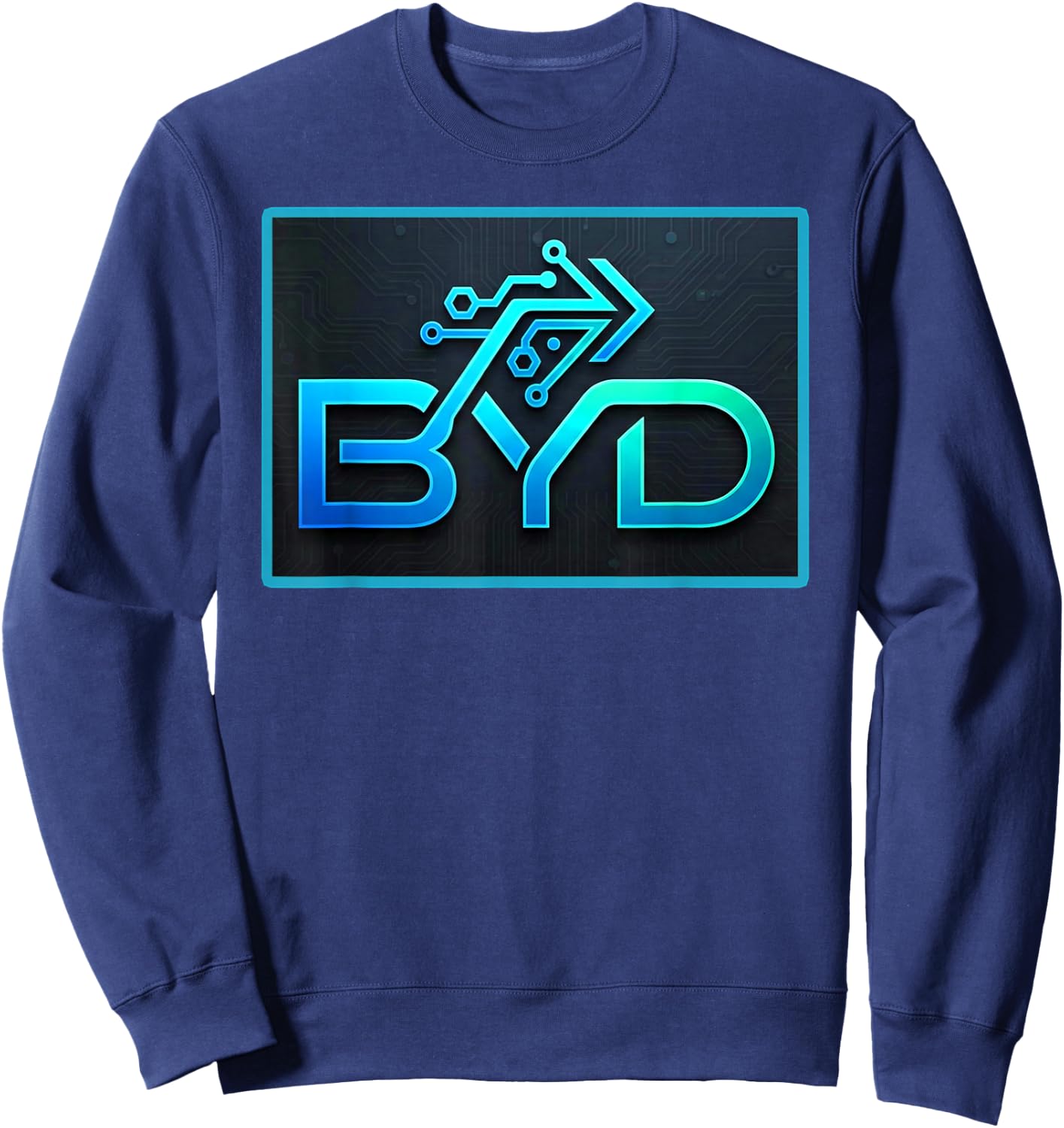 Logo von BYD Tech Sweatshirt - Sweatshirt | Navy