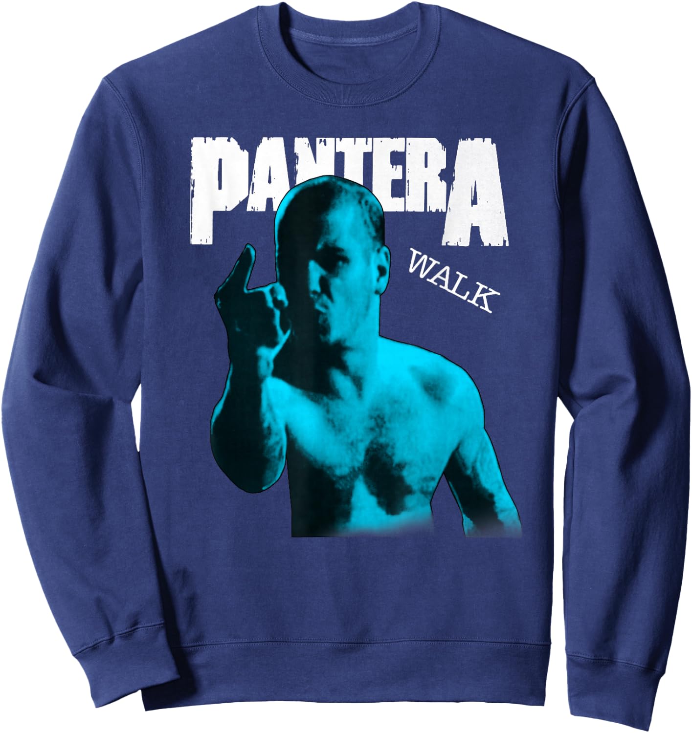 Pantera Offizieller Walk Sweatshirt - Sweatshirt | Navy