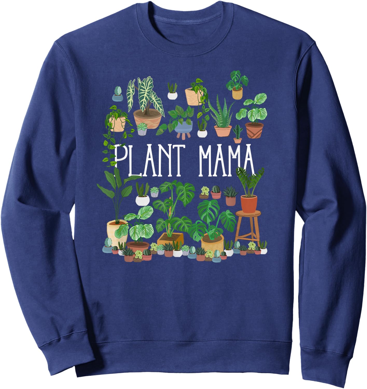 Plant Mama Sweatshirt - Sweatshirt | Navy