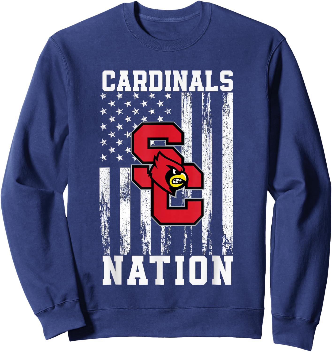 Scott County Cardinals Logo Nation HS Sweatshirt - Sweatshirt | Navy