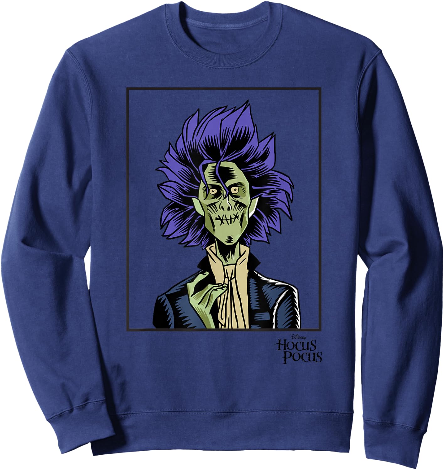 Disney Hocus Pocus Billy Butcherson Portrait Sweatshirt - Sweatshirt | Navy