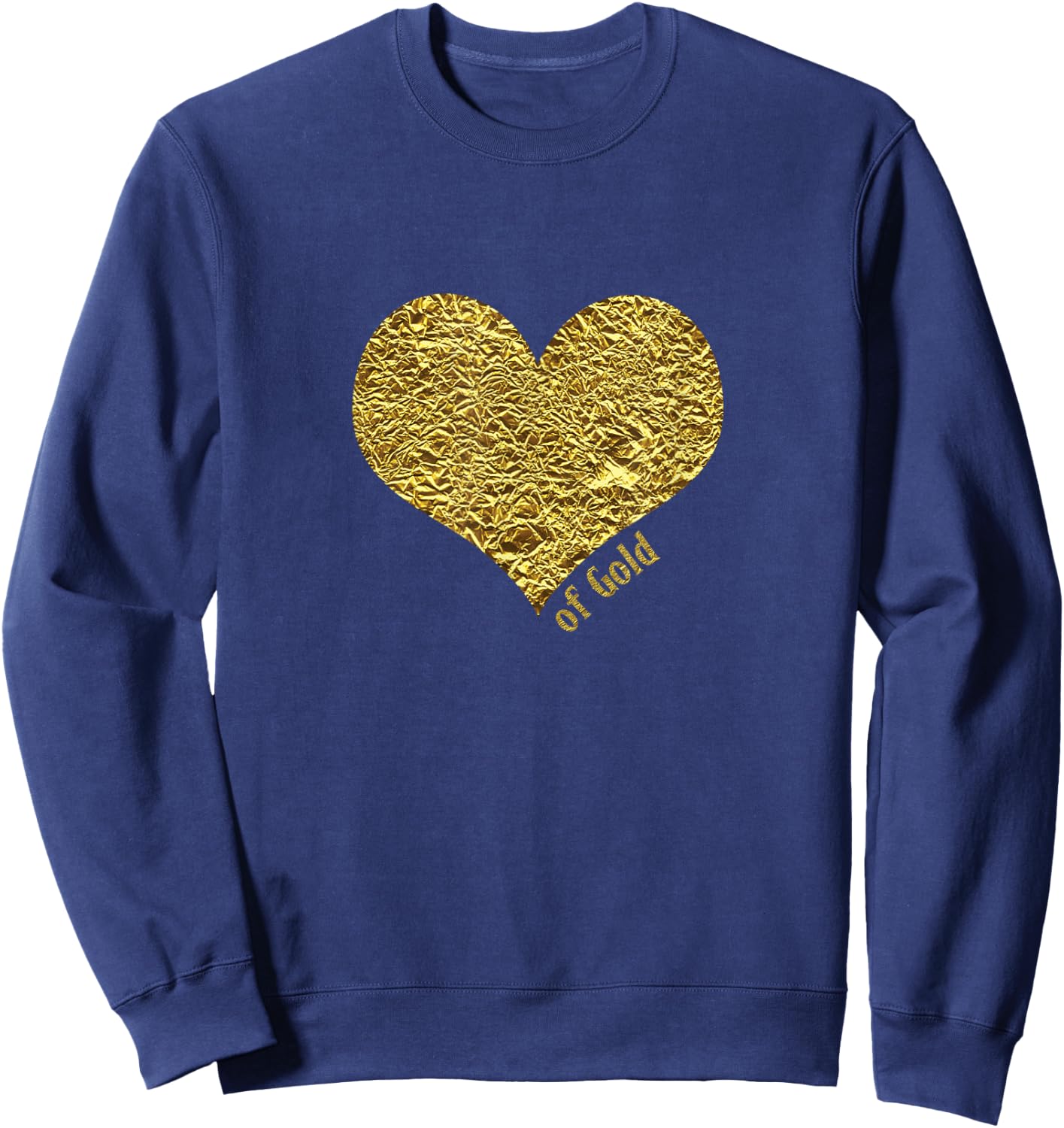 Heart of Gold Gift , Women and Children Sweatshirt - Sweatshirt | Navy