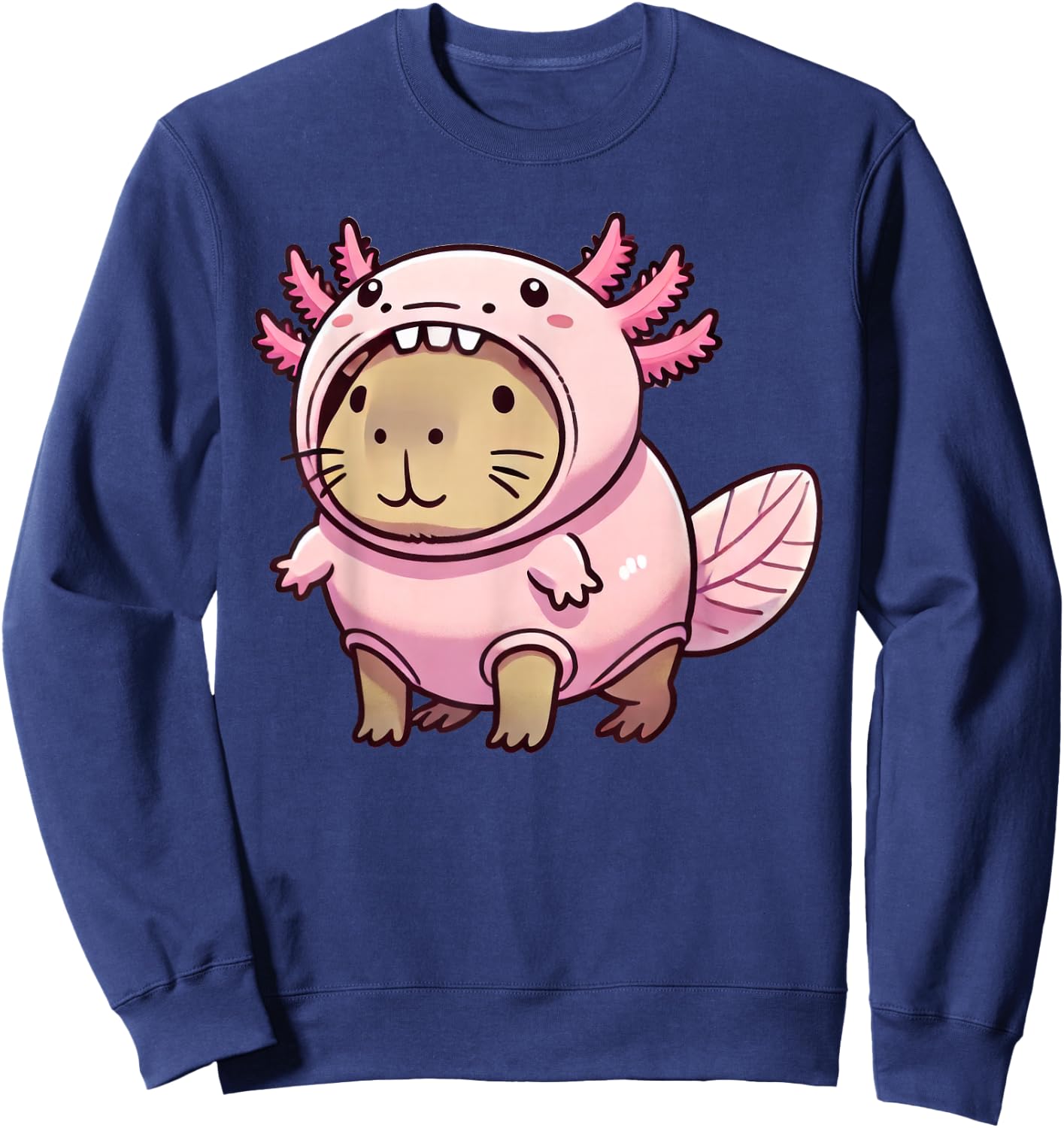 Child Black Small Short Sleeve Sweatshirt - Sweatshirt | Navy