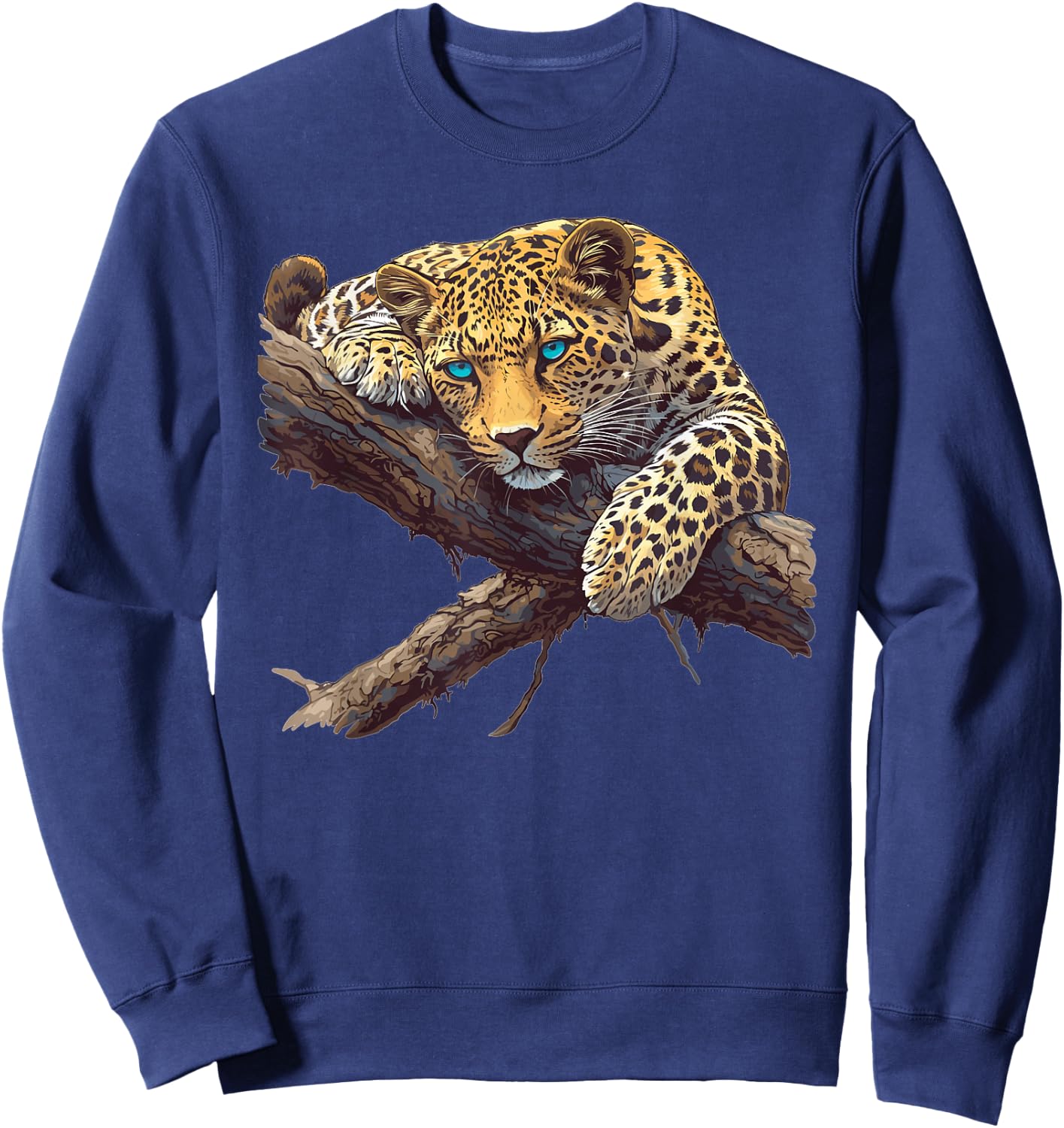Amur Leopards Lovers Amur Leopard Sweatshirt - Sweatshirt | Navy