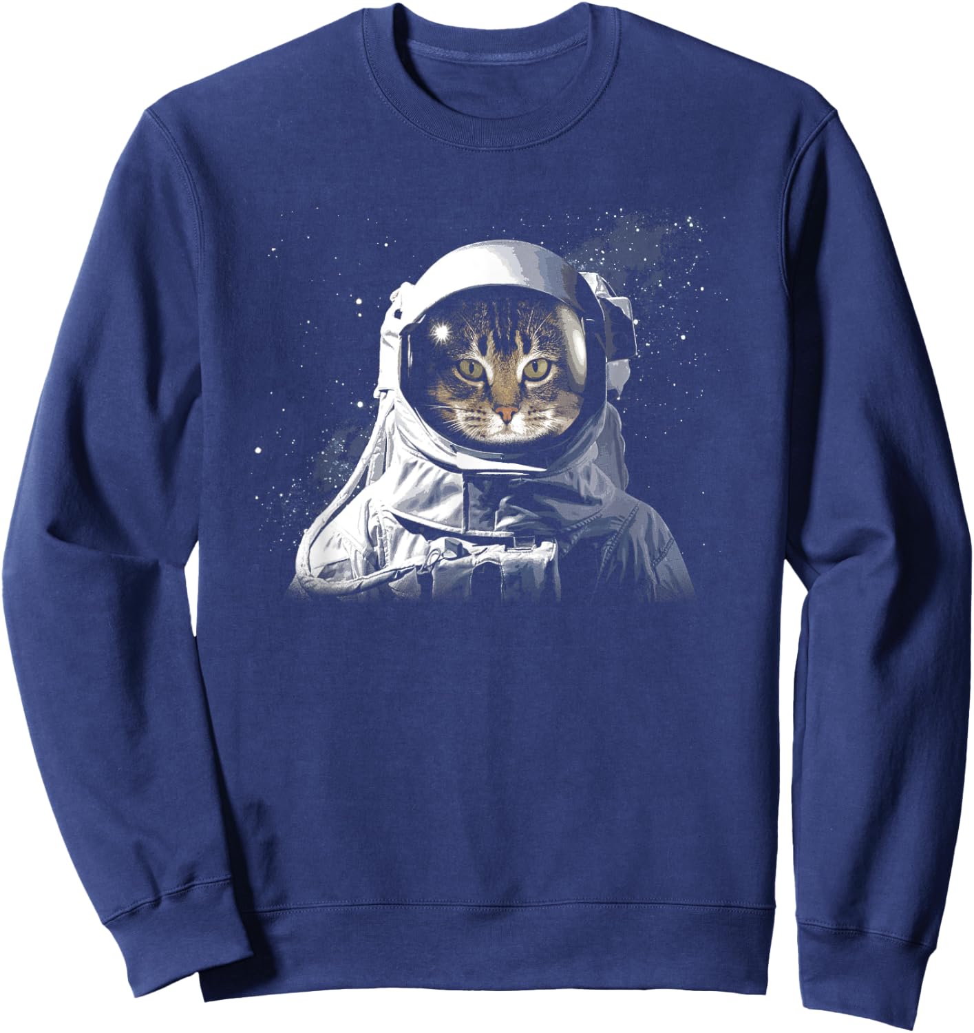 Catronaut Cat Astronaut Deep In Space Cosmic Gift Women Kids Sweatshirt - Sweatshirt | Navy