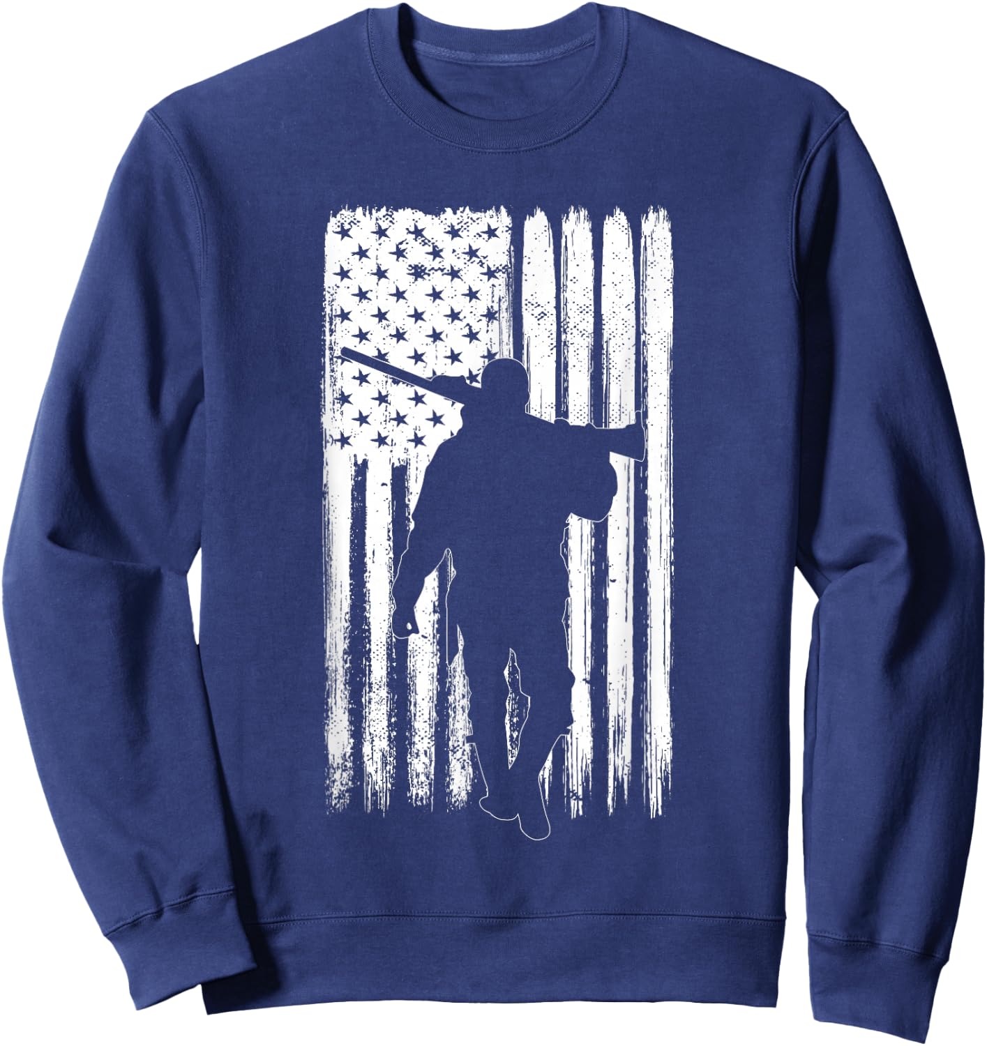 Funny Retired Hunter Saying - American Deer Hunting Sweatshirt - Sweatshirt | Navy