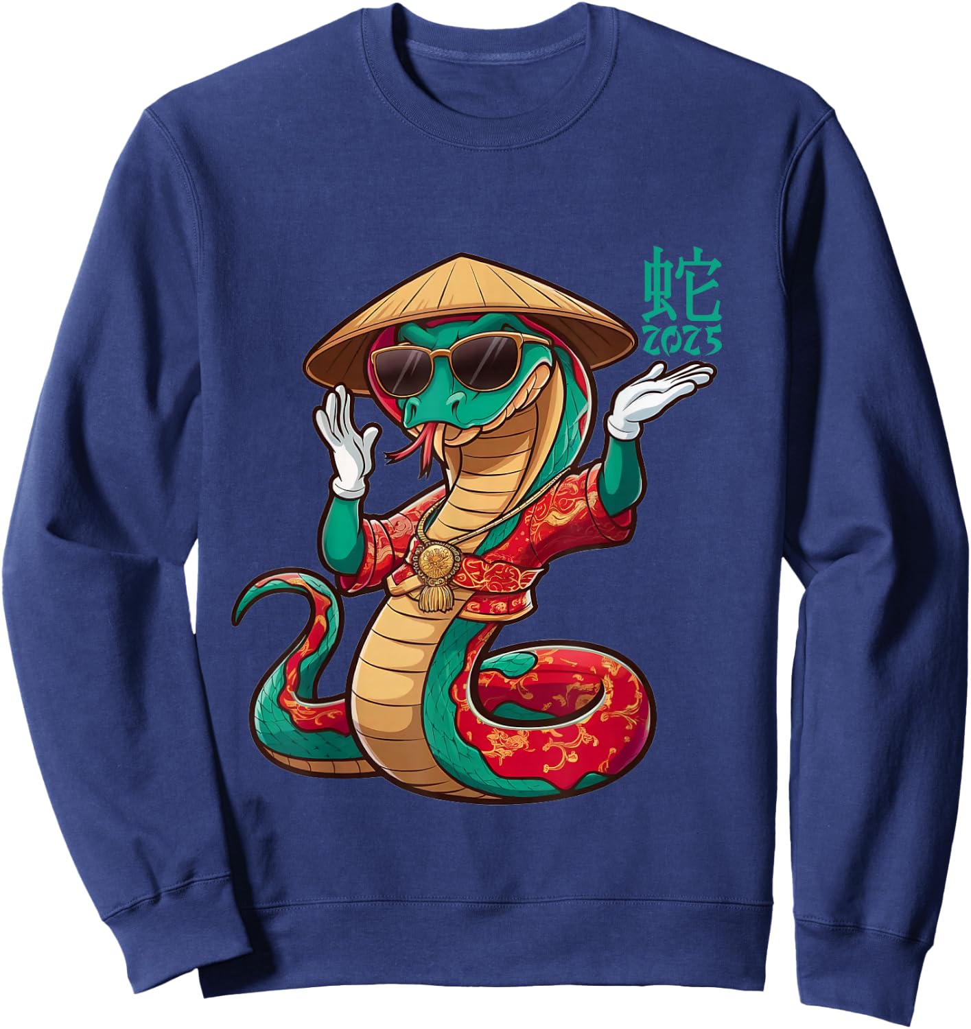 Red -Adults Sweatshirt - Sweatshirt | Navy