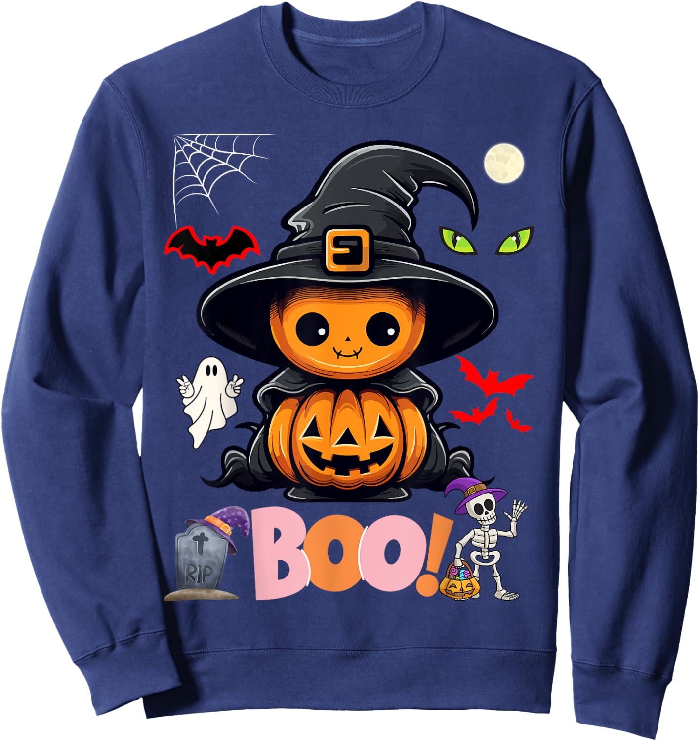 Halloween Sweatshirt - Sweatshirt | Navy