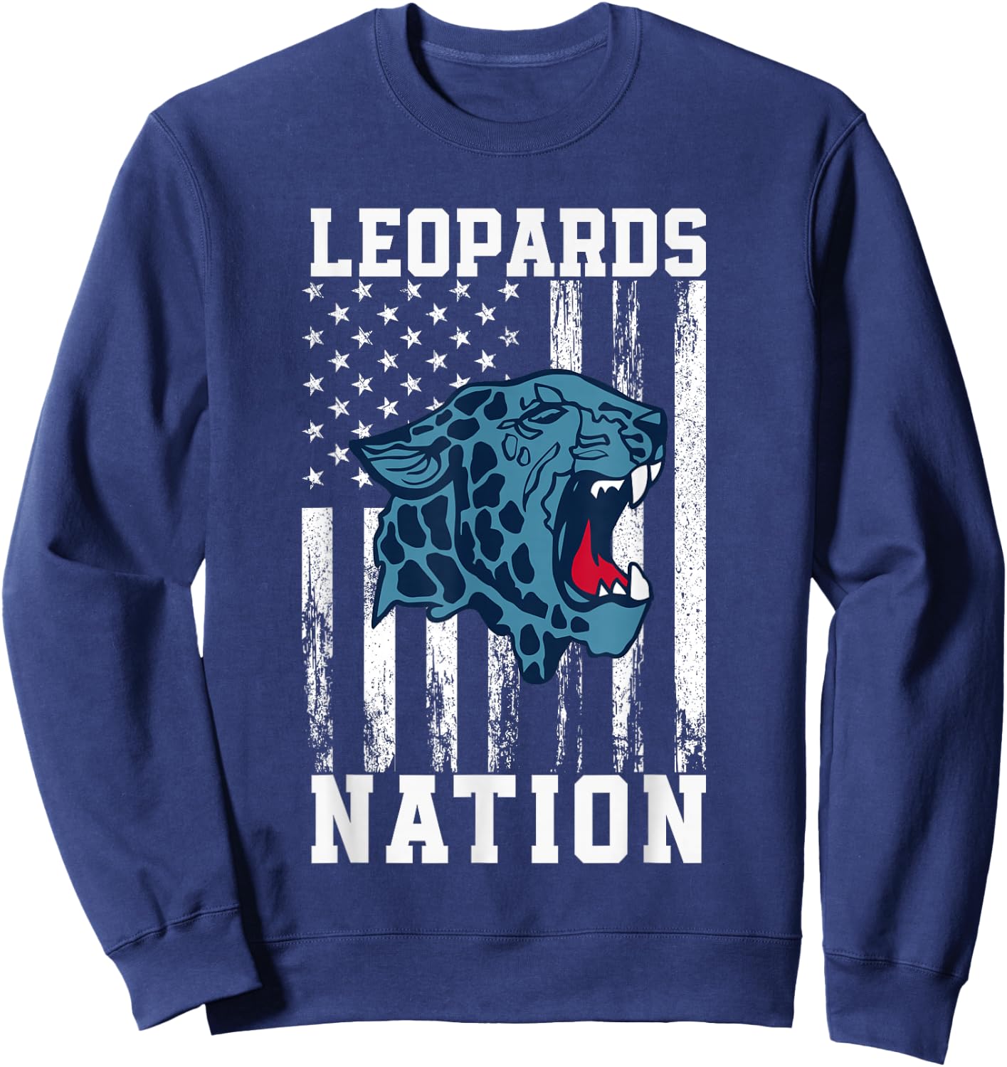 Louisville Leopards Logo Nation HS Sweatshirt - Sweatshirt | Navy