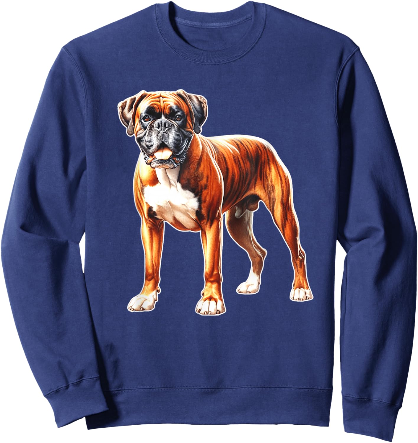 Boxer Bullmastiff Dog Sweatshirt - Sweatshirt | Navy
