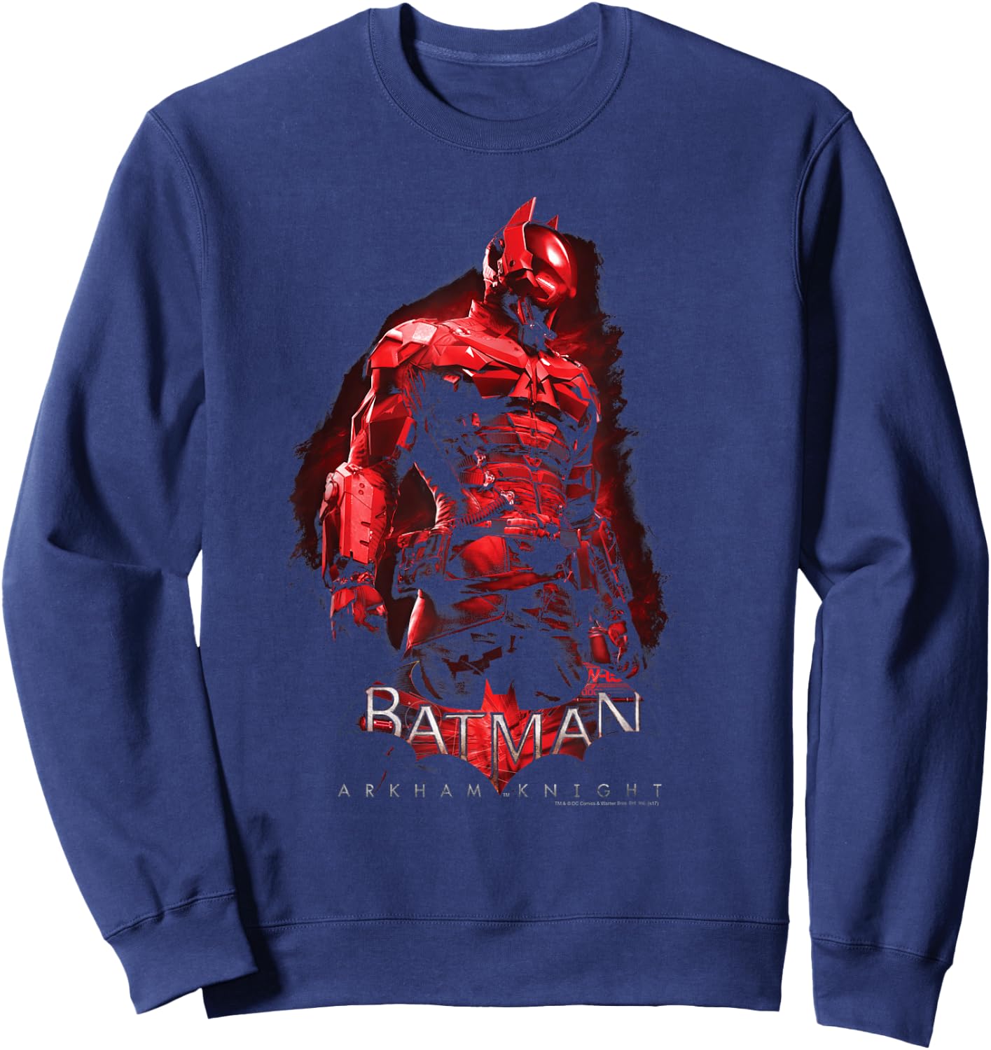 Batman: Arkham Knight The Knight Sweatshirt - Sweatshirt | Navy