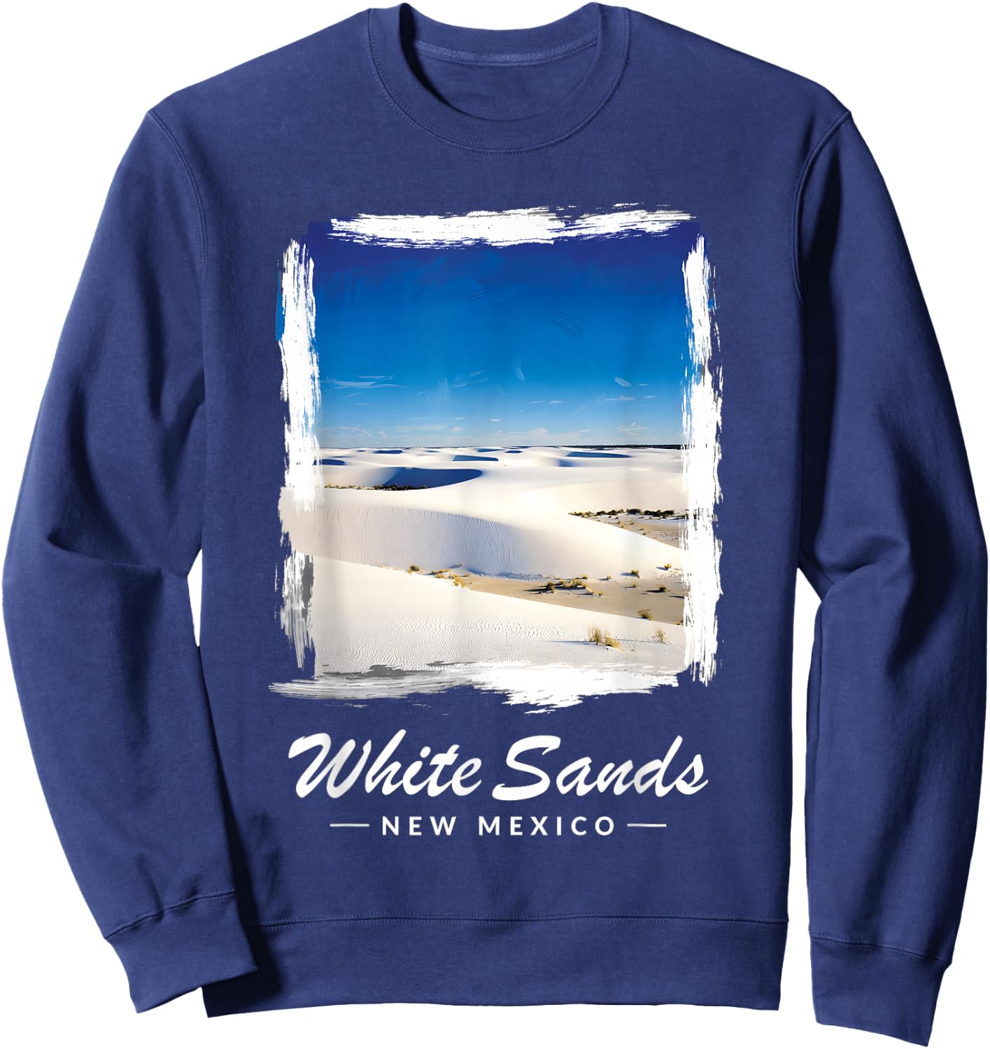 White Sands National Park New Mexico Sweatshirt - Sweatshirt | Navy