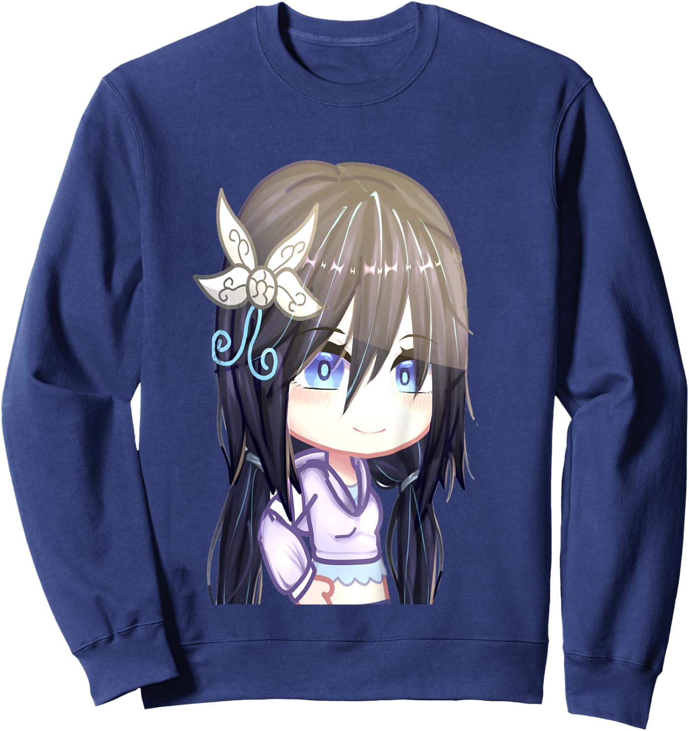Gacha Life Clothes For Girls Gacha Life Merch For Girls Sweatshirt - Sweatshirt | Navy