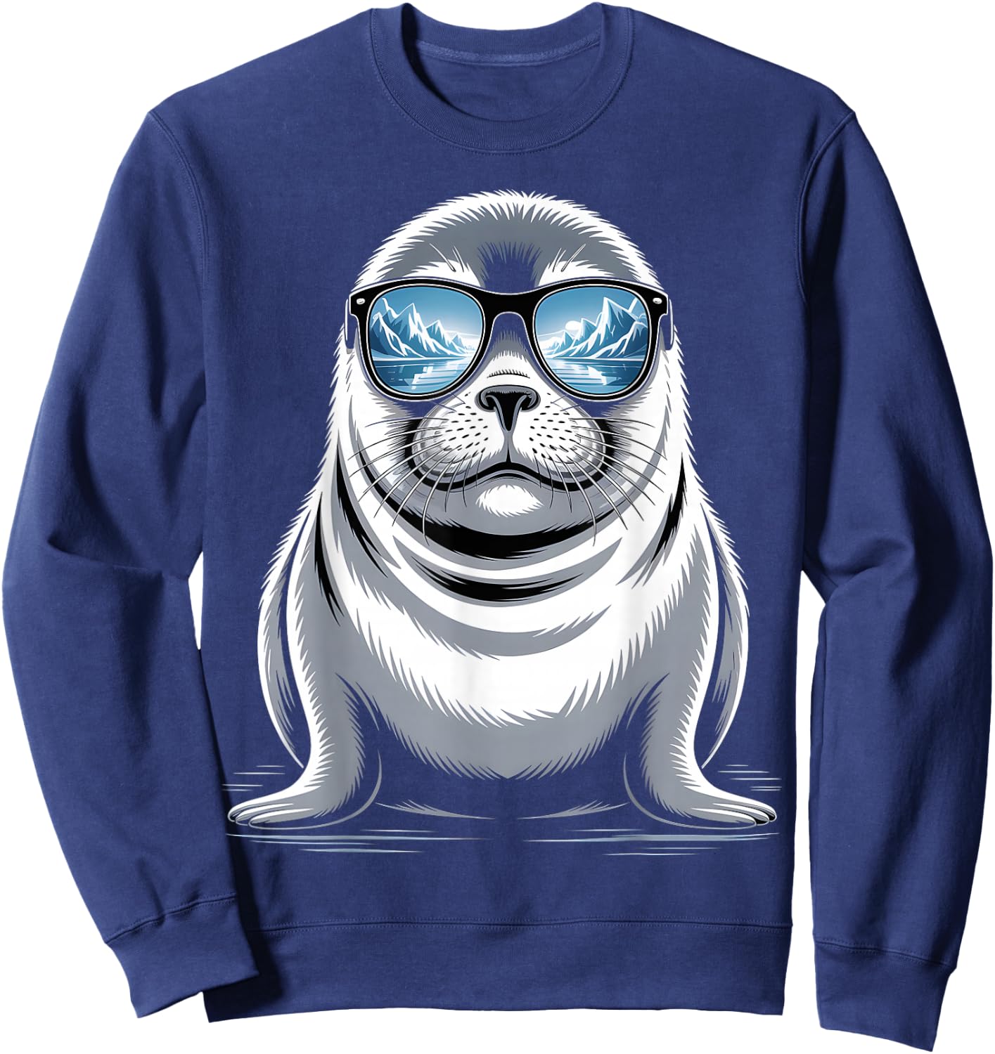 Cool Arctic Seal Sweatshirt - Sweatshirt | Navy